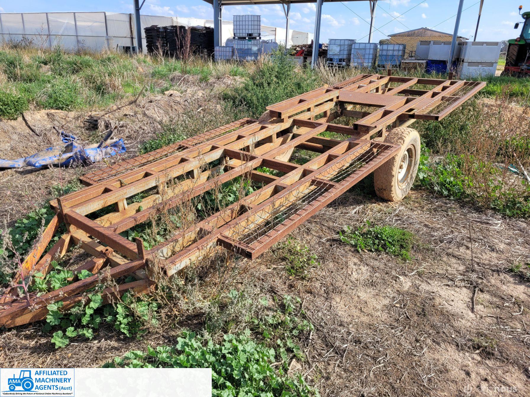 Solid Homemade Bin Picking Trailer - photo 2
