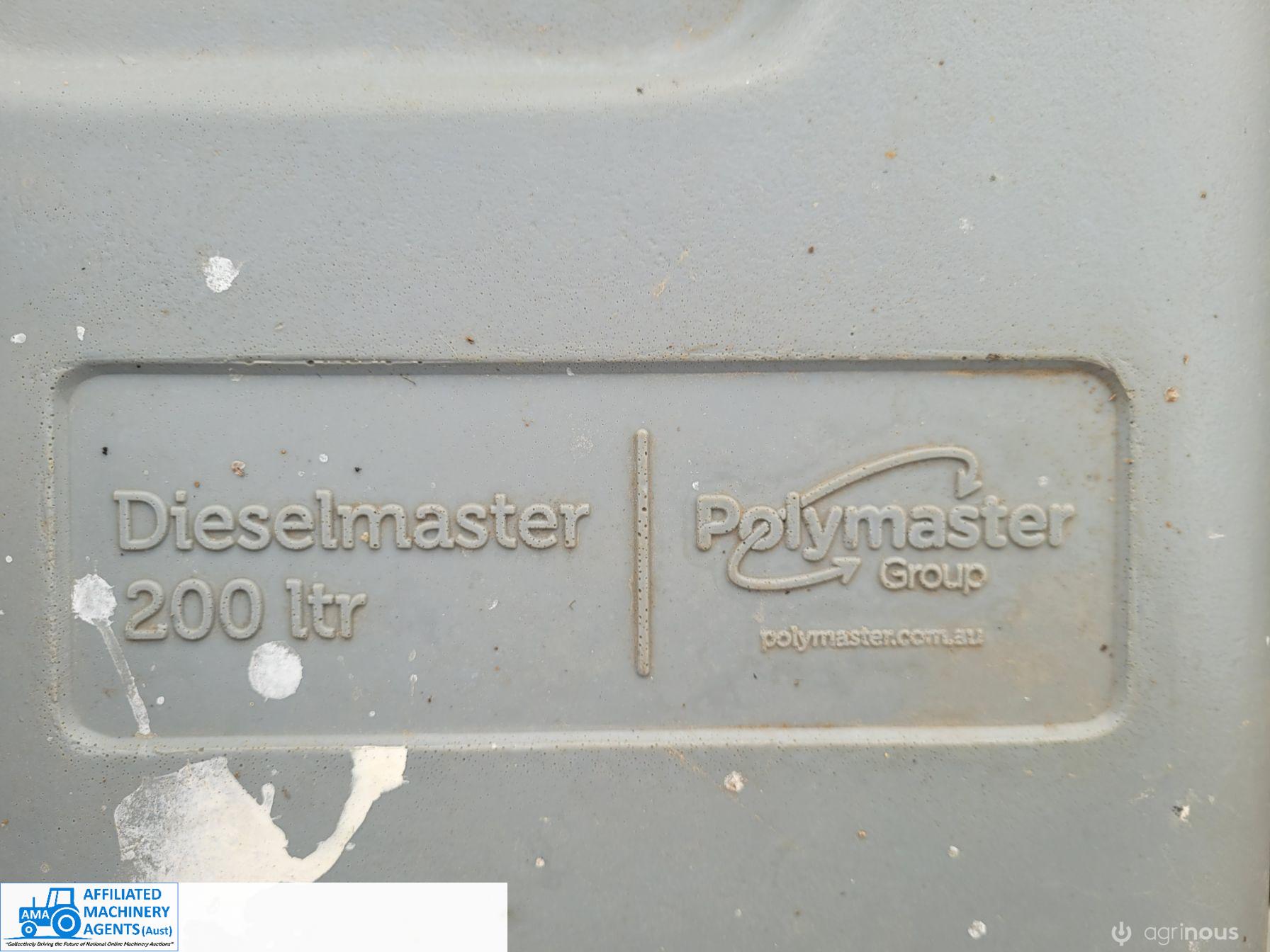200 Ltr Poly Diesel Tank with 12v Pump & Hose