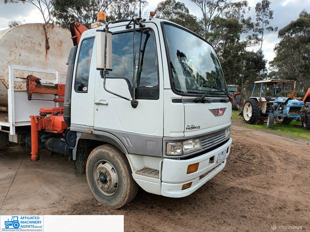 1992 Hino FD Tray Truck with Hyabb Crane (VIN: JHDFD3WLLXXX10024) - photo 9