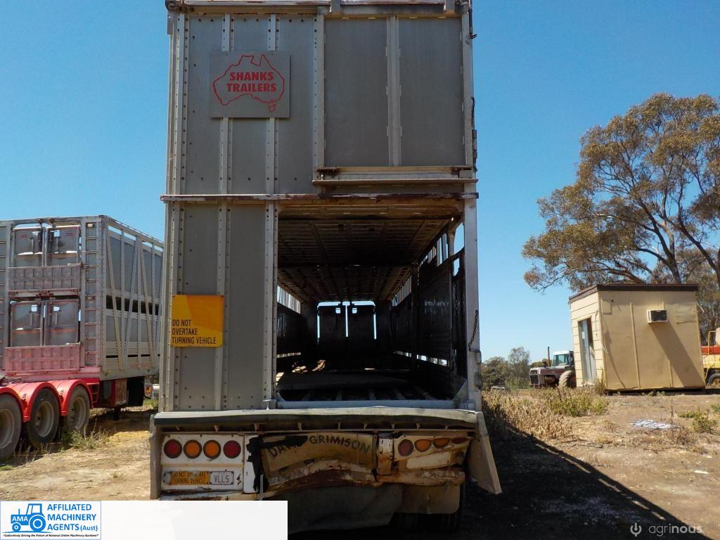 2004 Shanks "B" 2x4 Livestock Trailer (Damaged) - photo 10