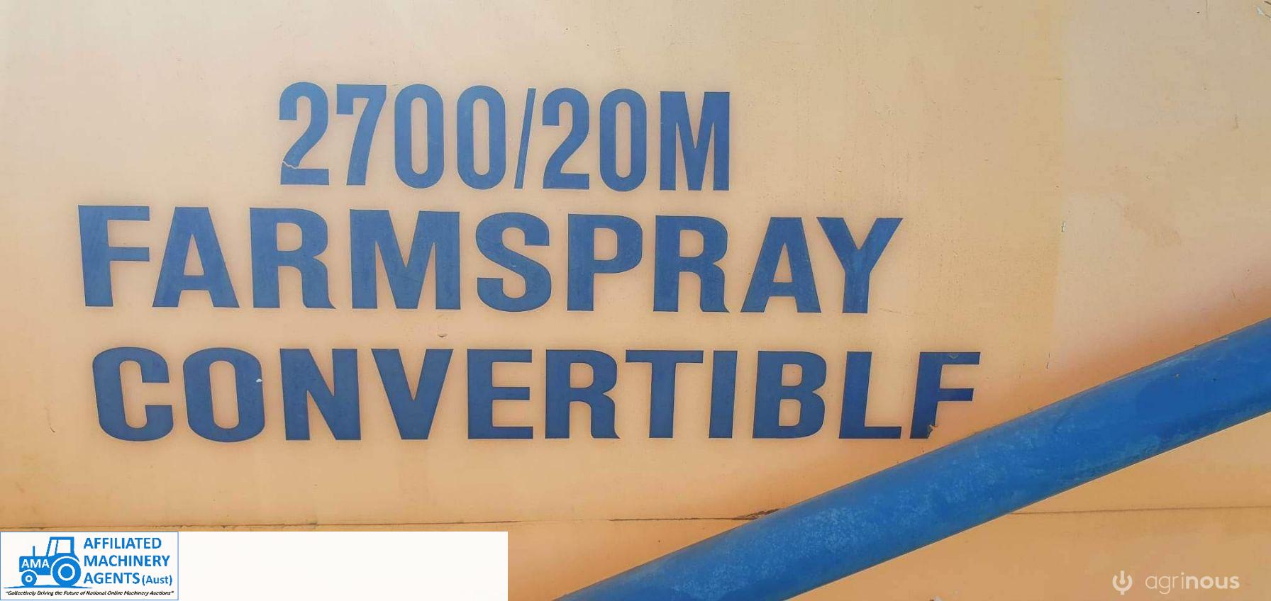 Jen-ell Agrispray 2700/20 Boom Spray - photo 2