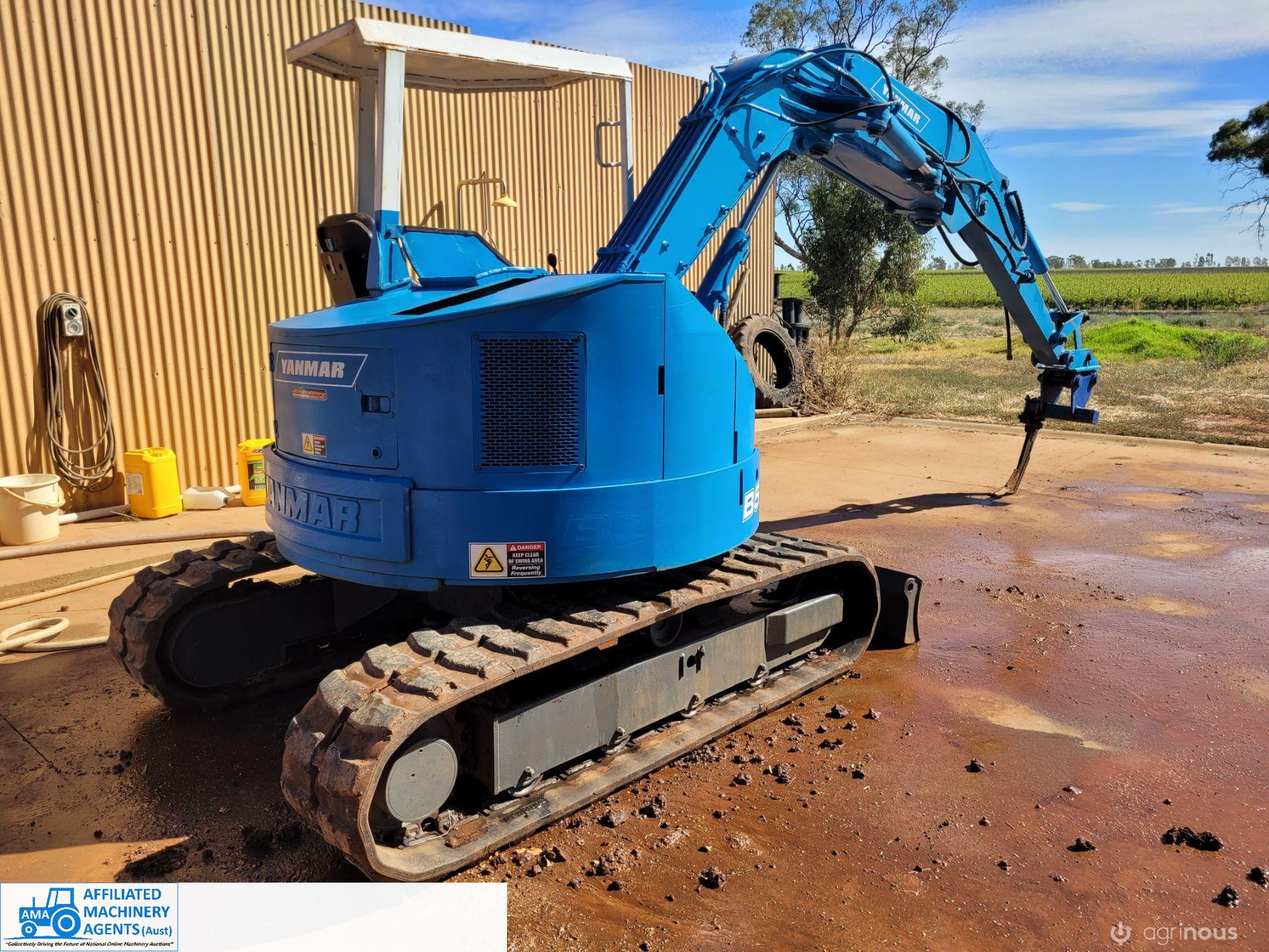 Yanmar 5ton Excavator with Knuckle Boom - photo 7