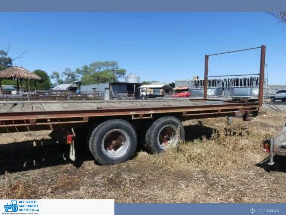 27ft Flat Top Pig Trailer