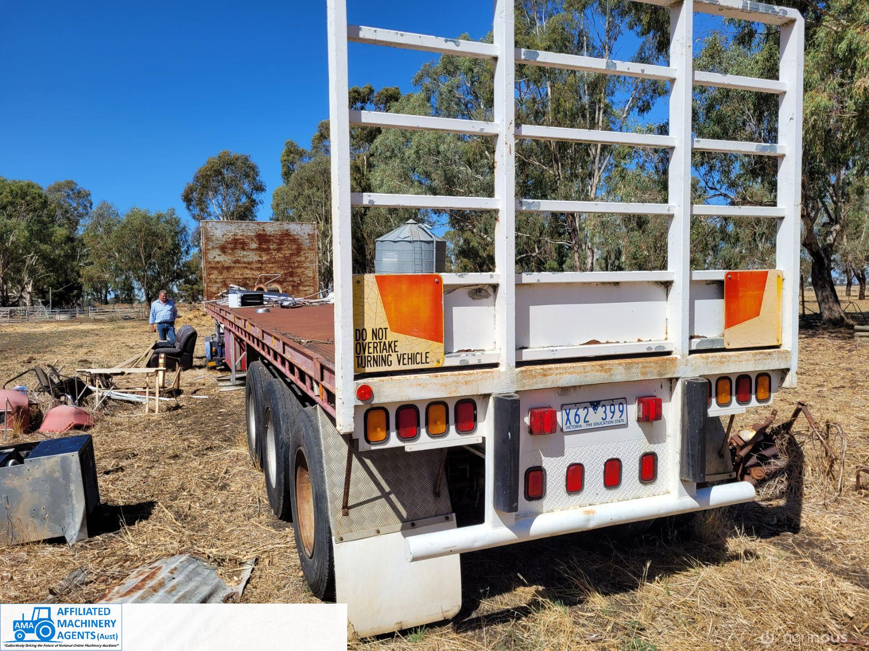 40ft Tri-axle Flat Top - photo 2