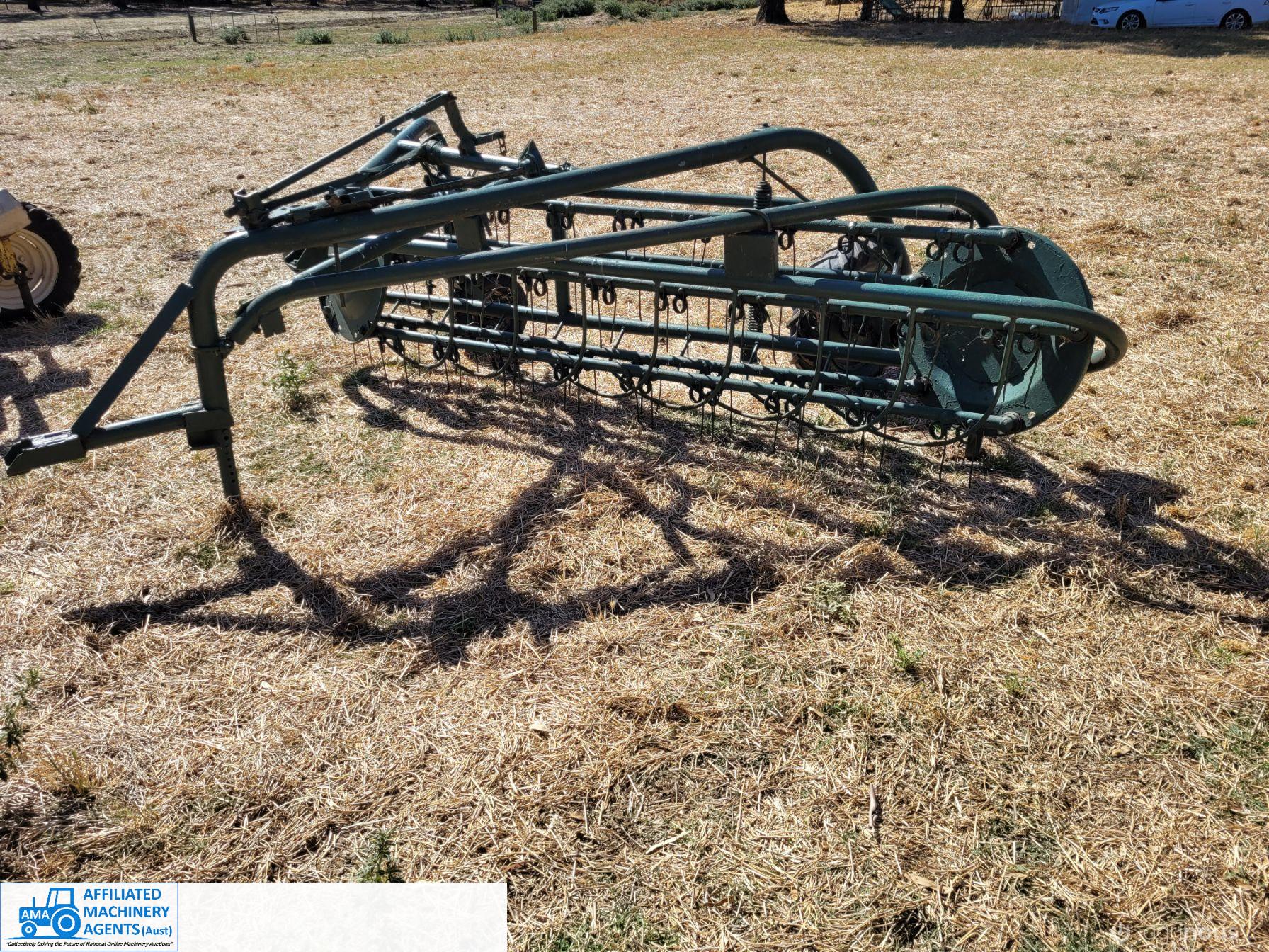 Trailing 8ft Roller-bar Hay Rake ~ Ground drive - photo 4