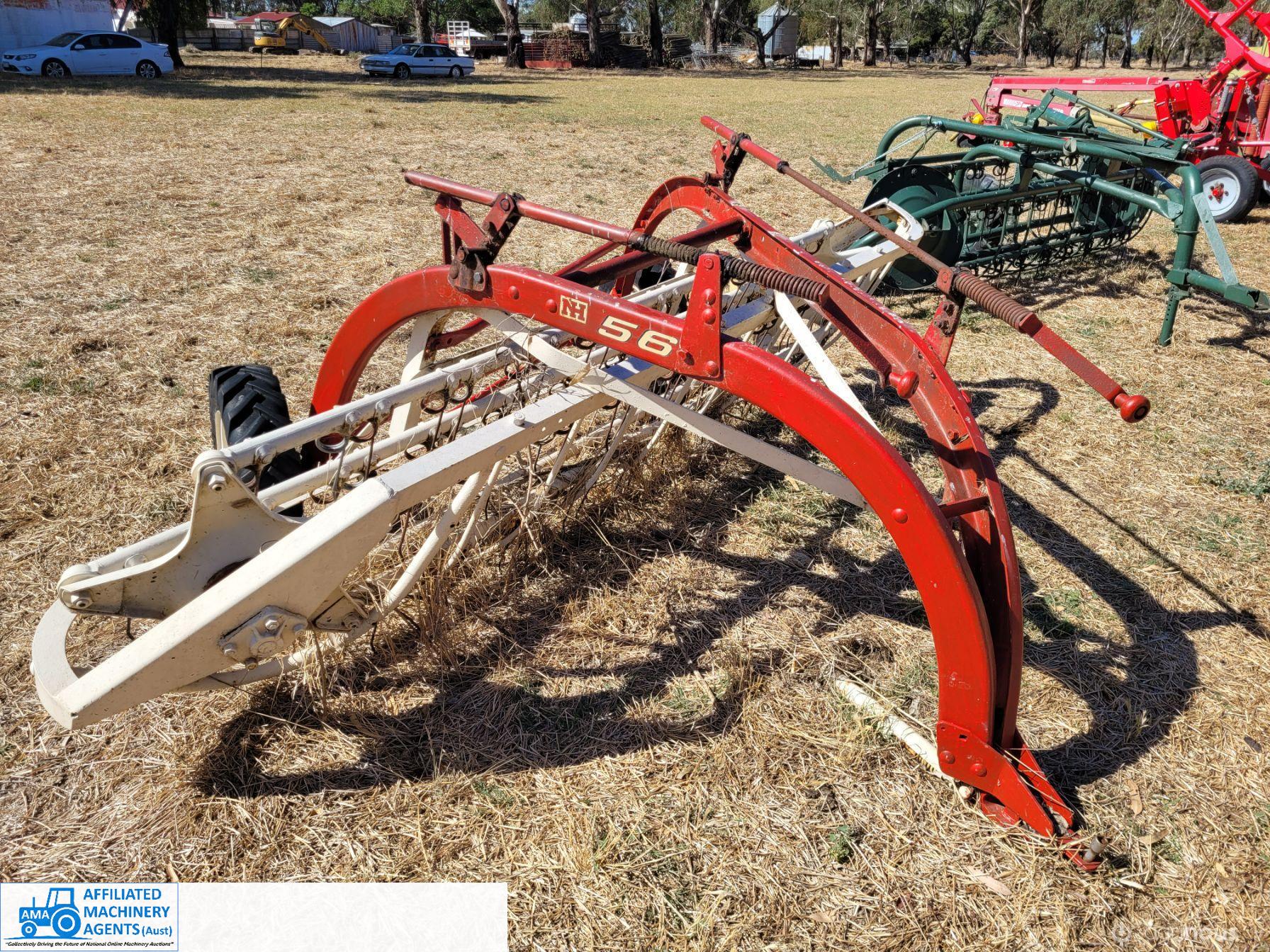NH-56 8ft Rollor-bar Hay Rake ~ Ground drive - photo 3