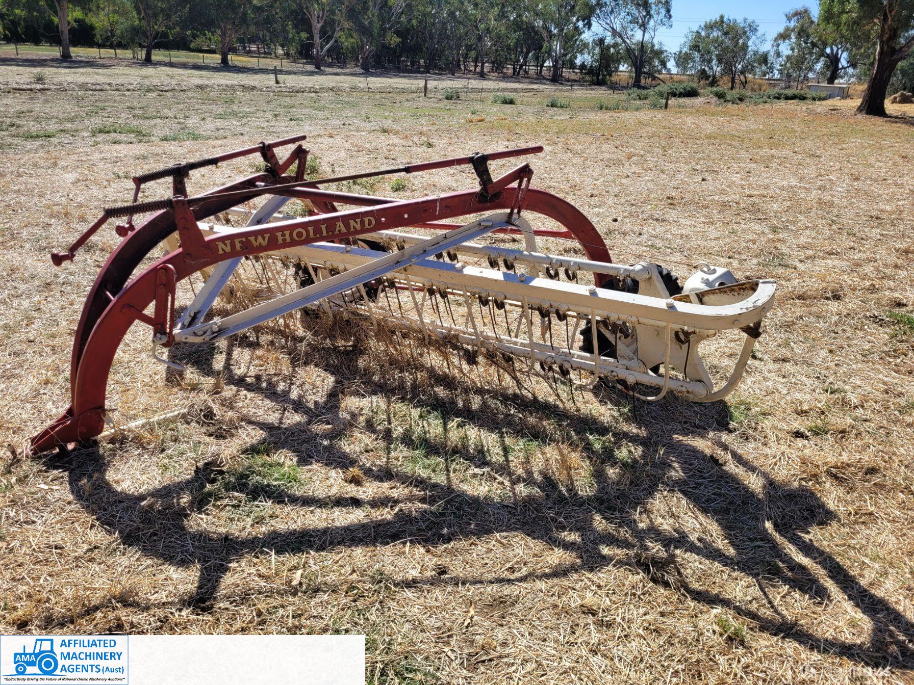 NH-56 8ft Rollor-bar Hay Rake ~ Ground drive - photo 4