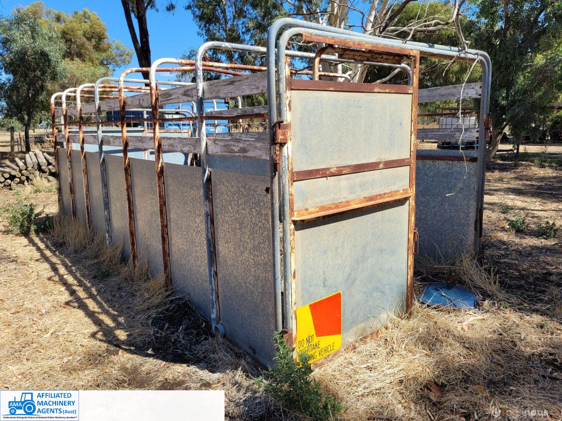 Steel Cattle Crate (2.4m x 5.6m)