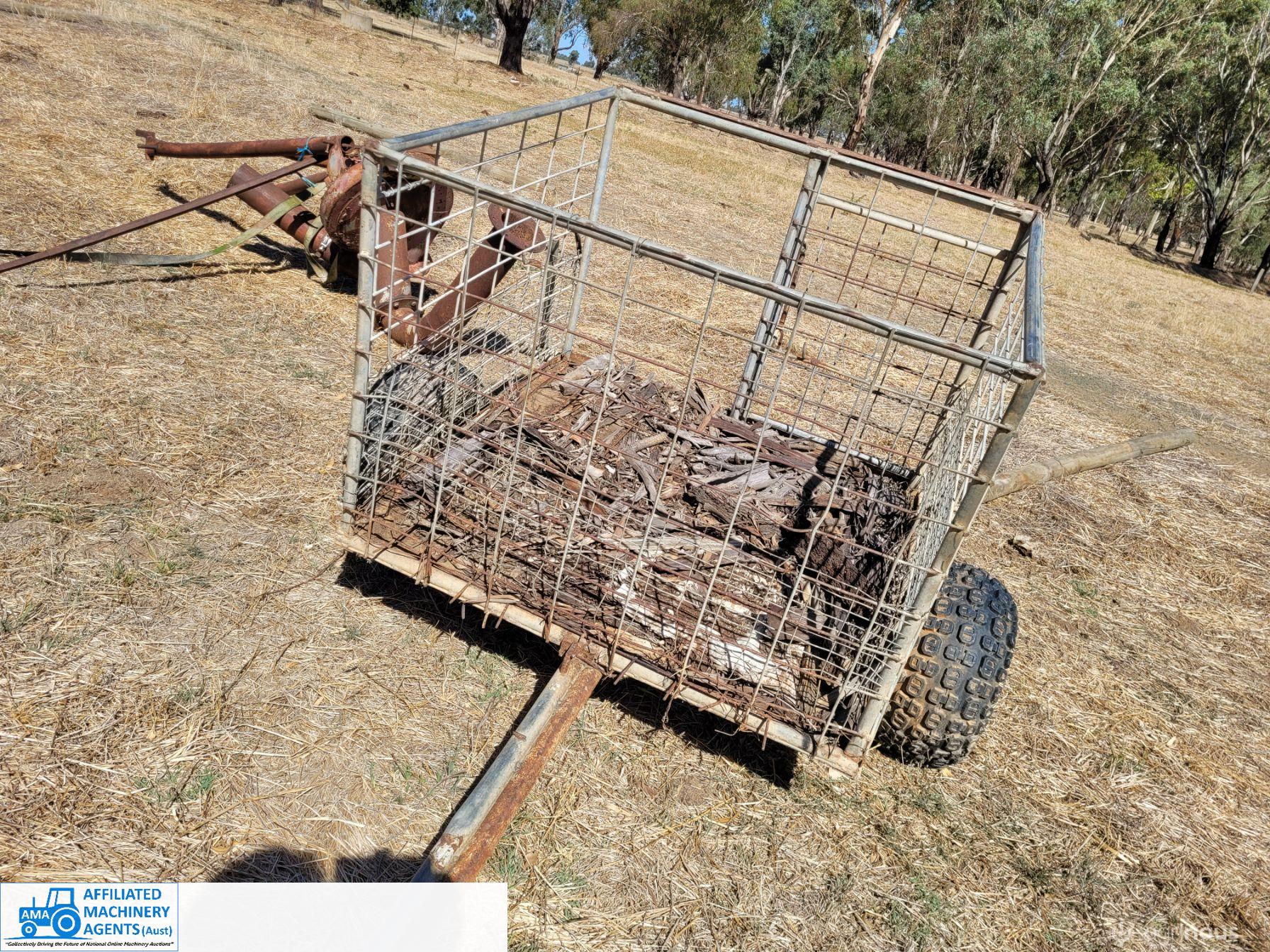 ATV Trailer with 1.2m x 1.2m Cage - photo 2