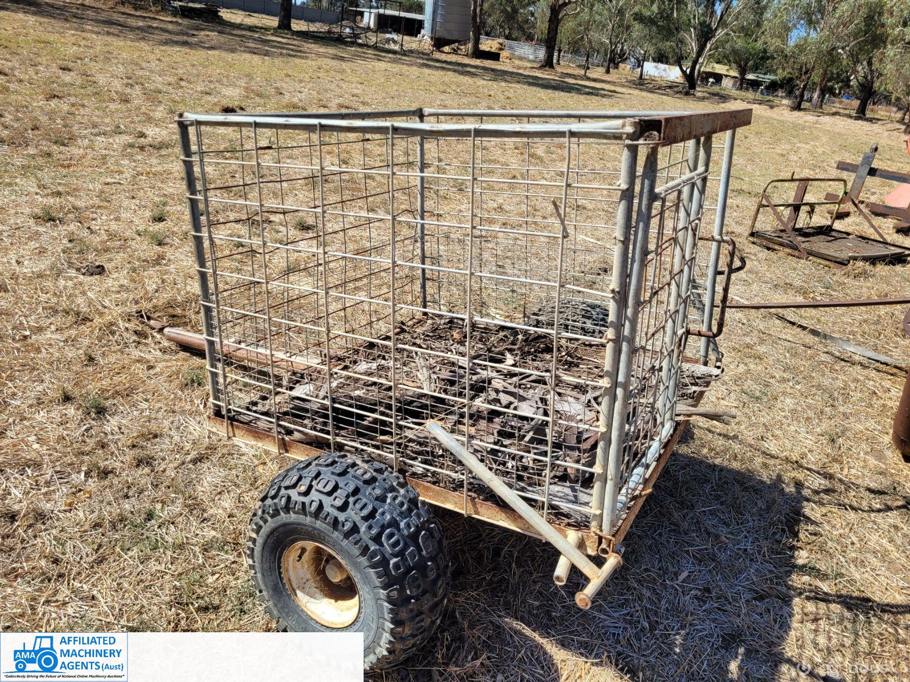ATV Trailer with 1.2m x 1.2m Cage - photo 3