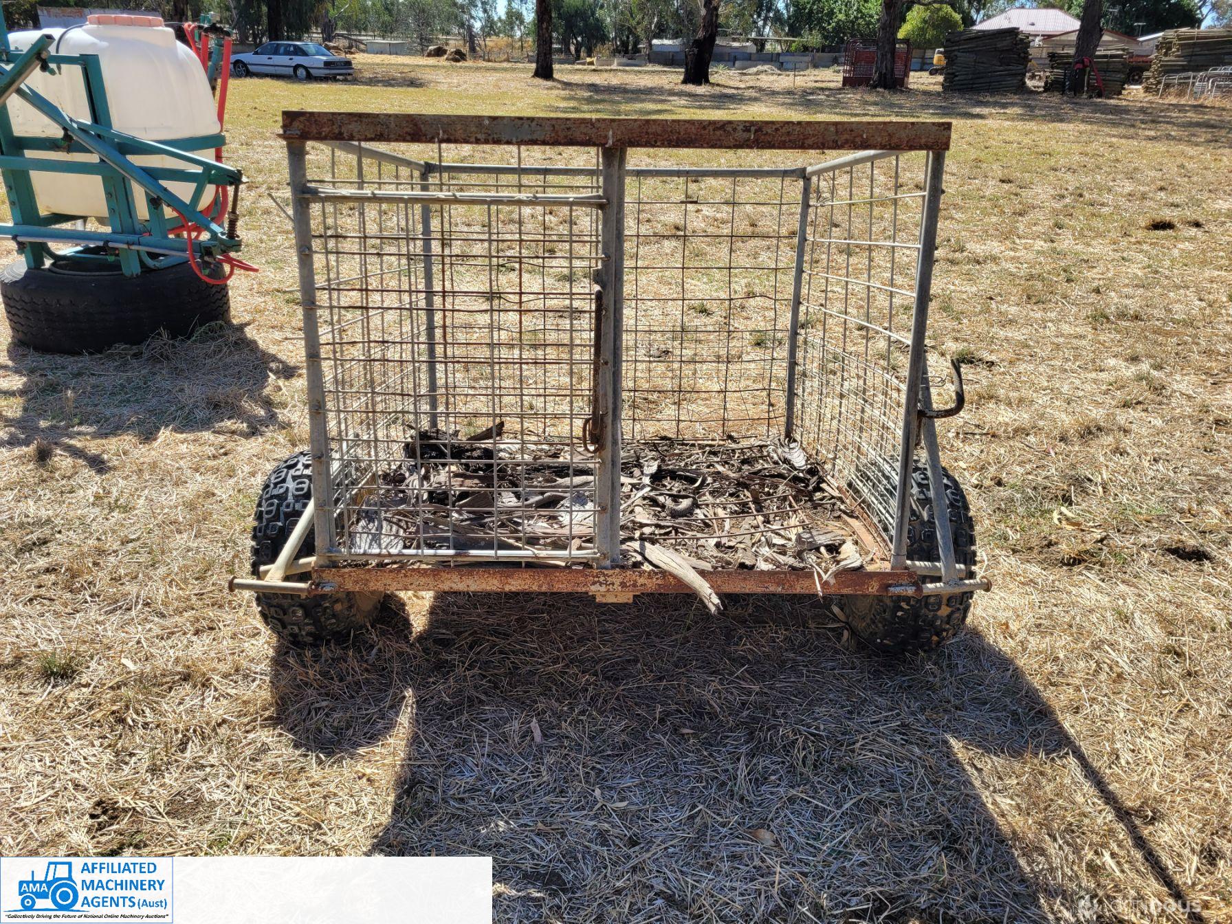 ATV Trailer with 1.2m x 1.2m Cage - photo 4
