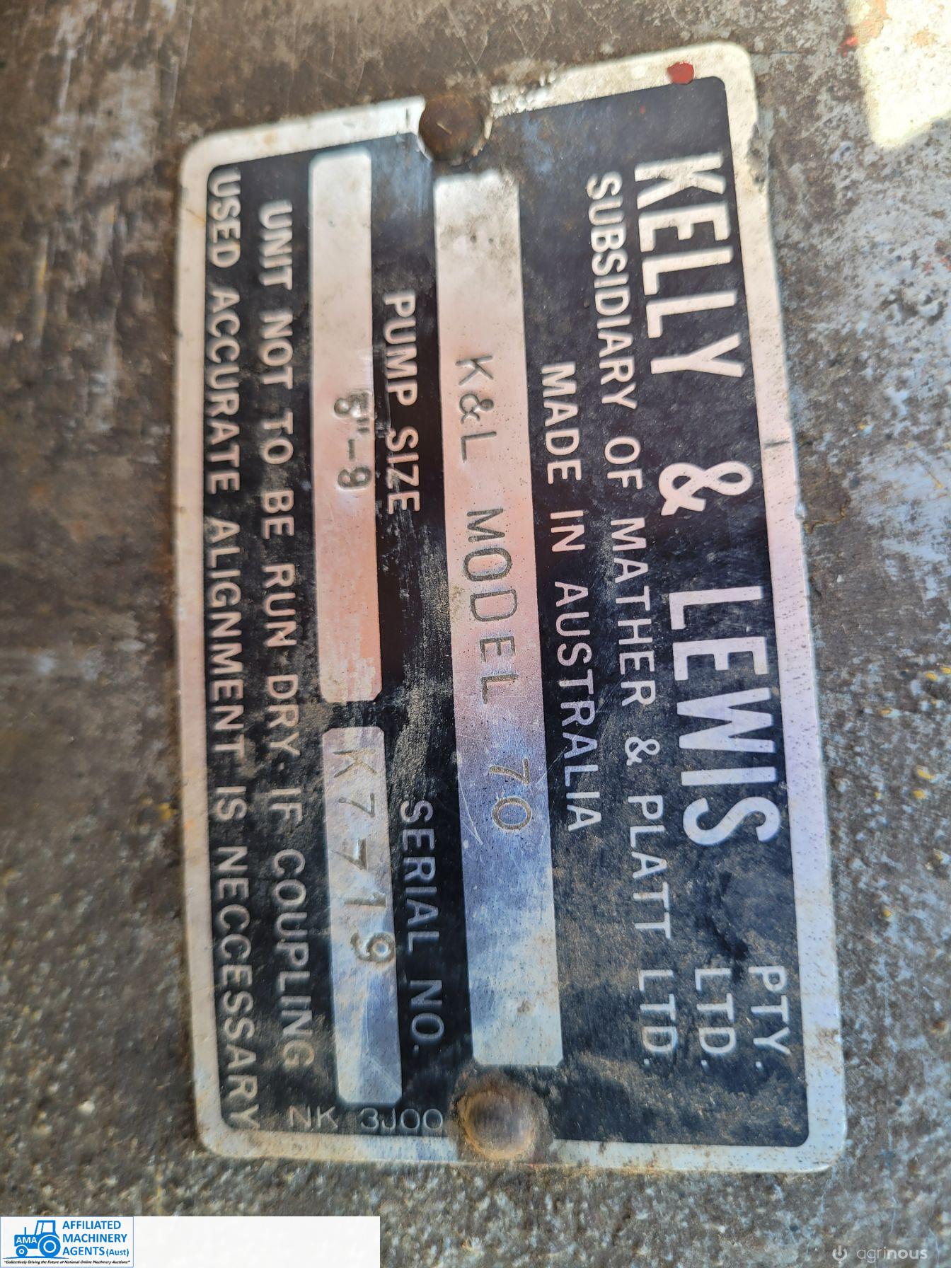 K&L 6x5 Model 70 pump & 3cyl Perkins Diesel - photo 10