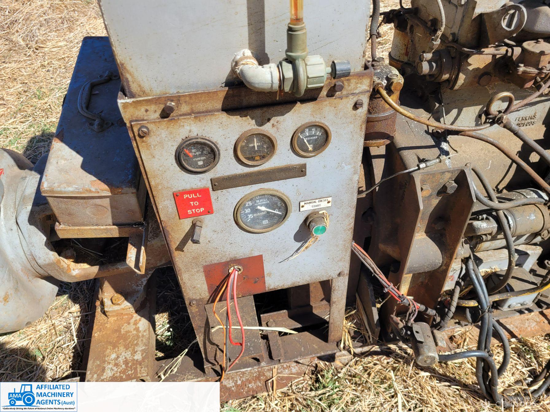 K&L 6x5 Model 70 pump & 3cyl Perkins Diesel - photo 5