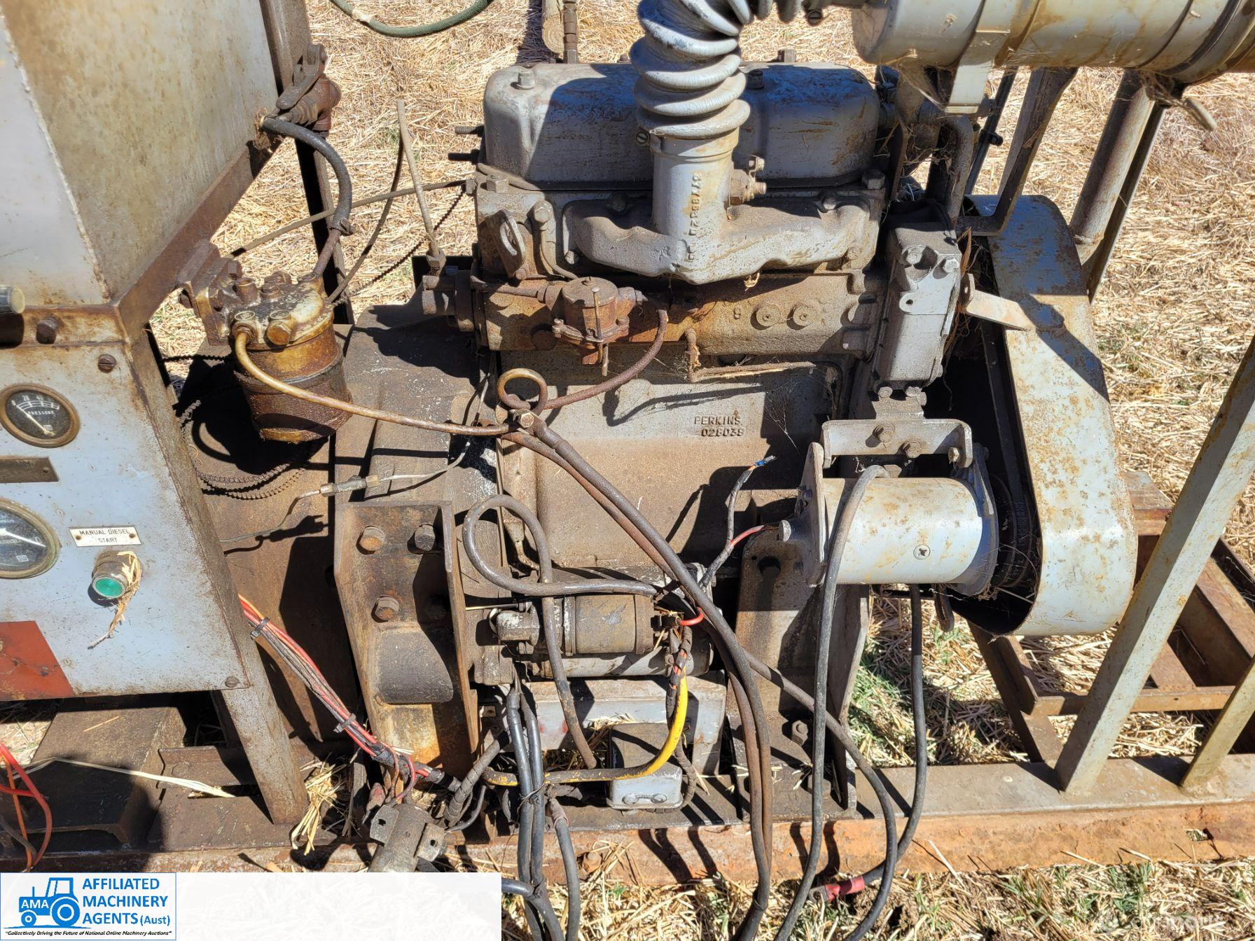 K&L 6x5 Model 70 pump & 3cyl Perkins Diesel - photo 6