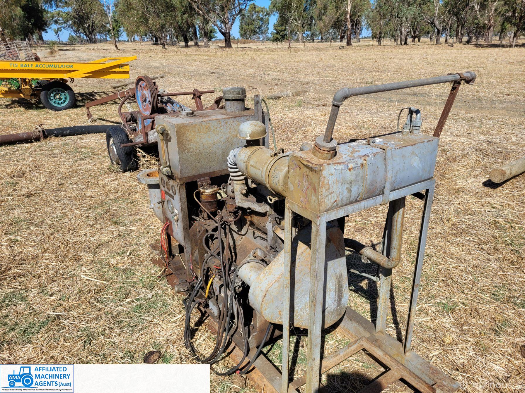 K&L 6x5 Model 70 pump & 3cyl Perkins Diesel - photo 2