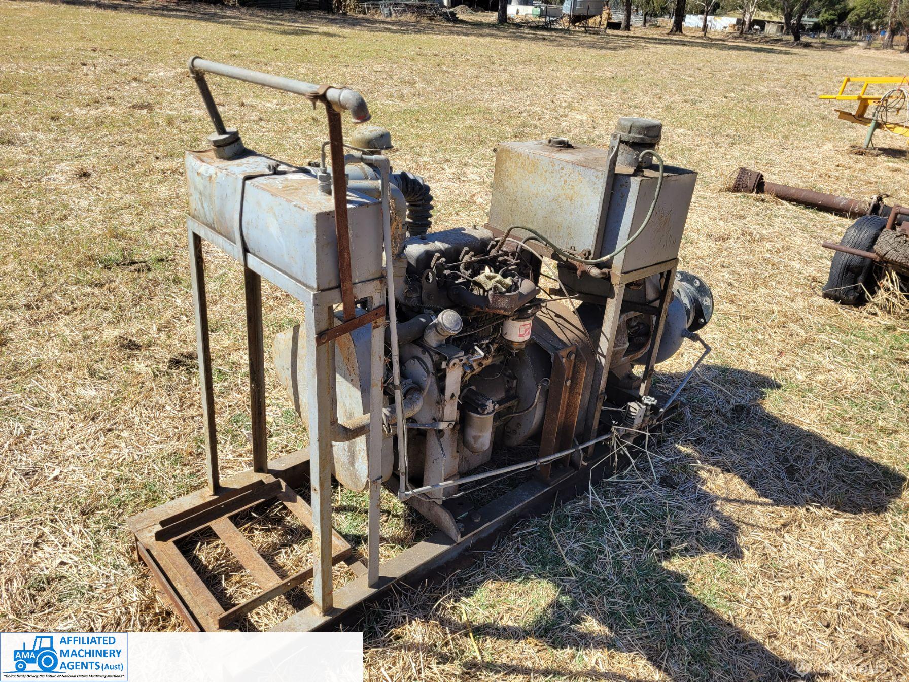 K&L 6x5 Model 70 pump & 3cyl Perkins Diesel