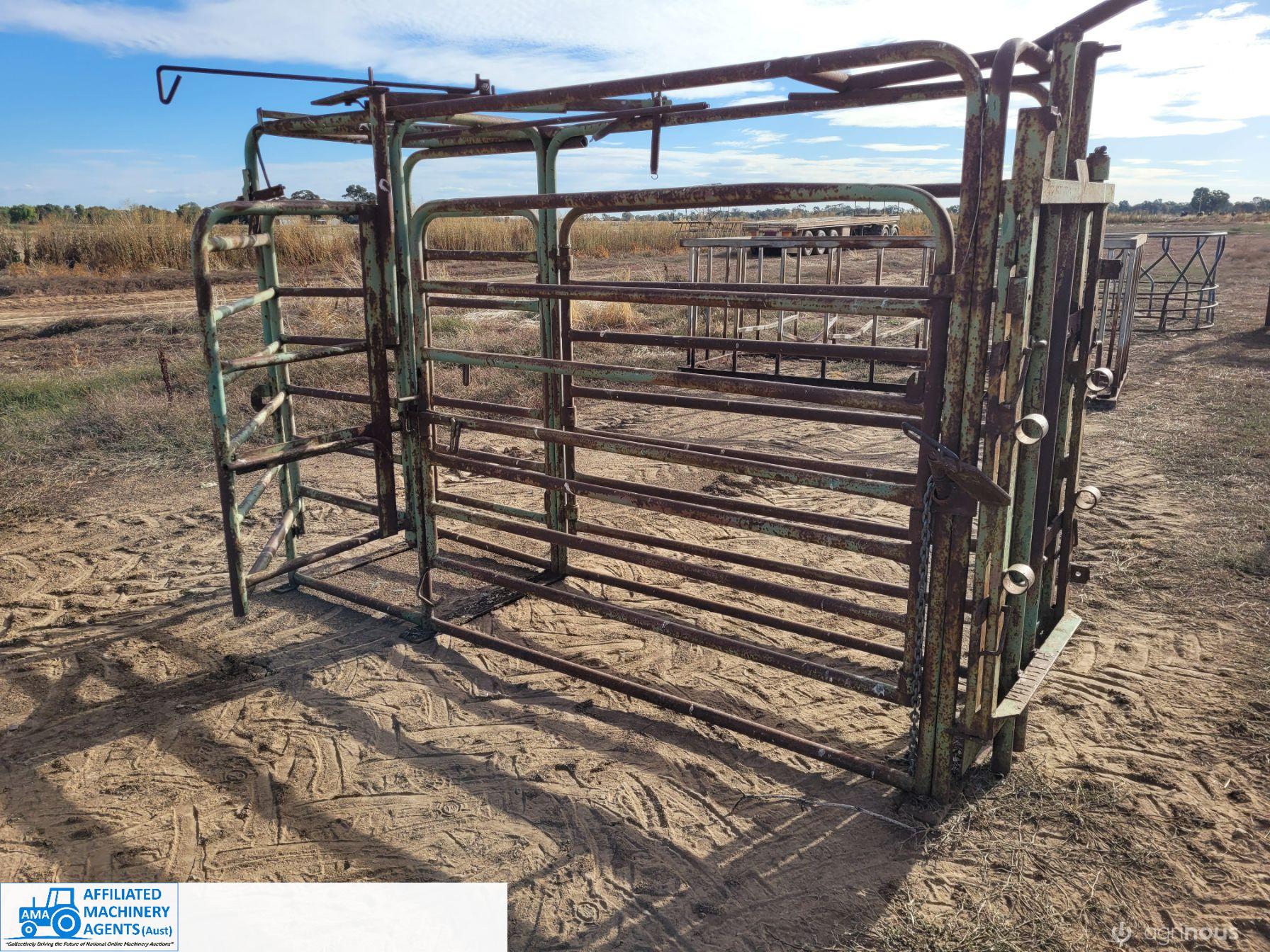 Solid Steel Cattle Crush - photo 11