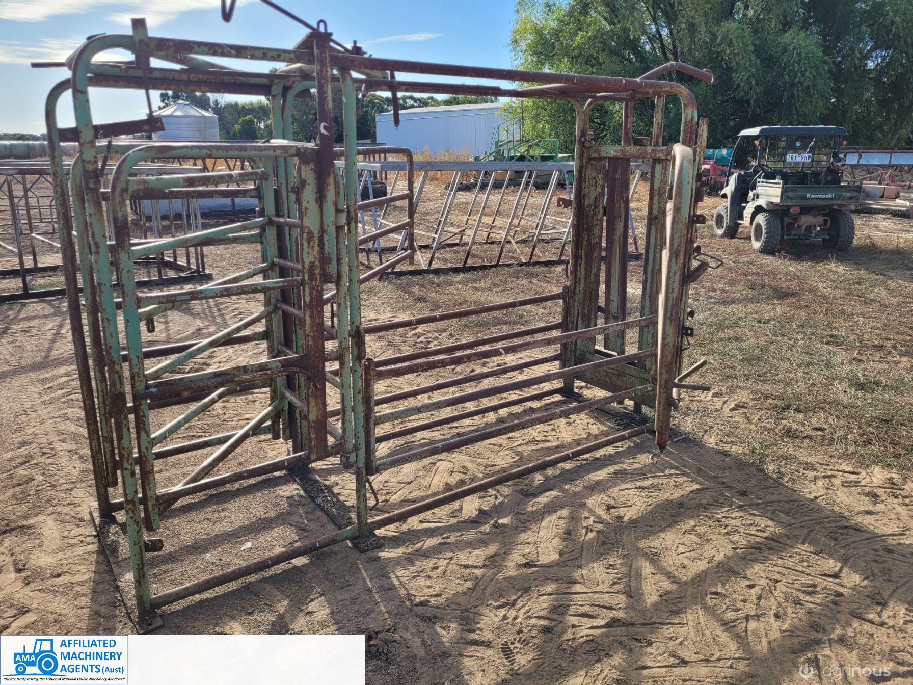 Solid Steel Cattle Crush - photo 12