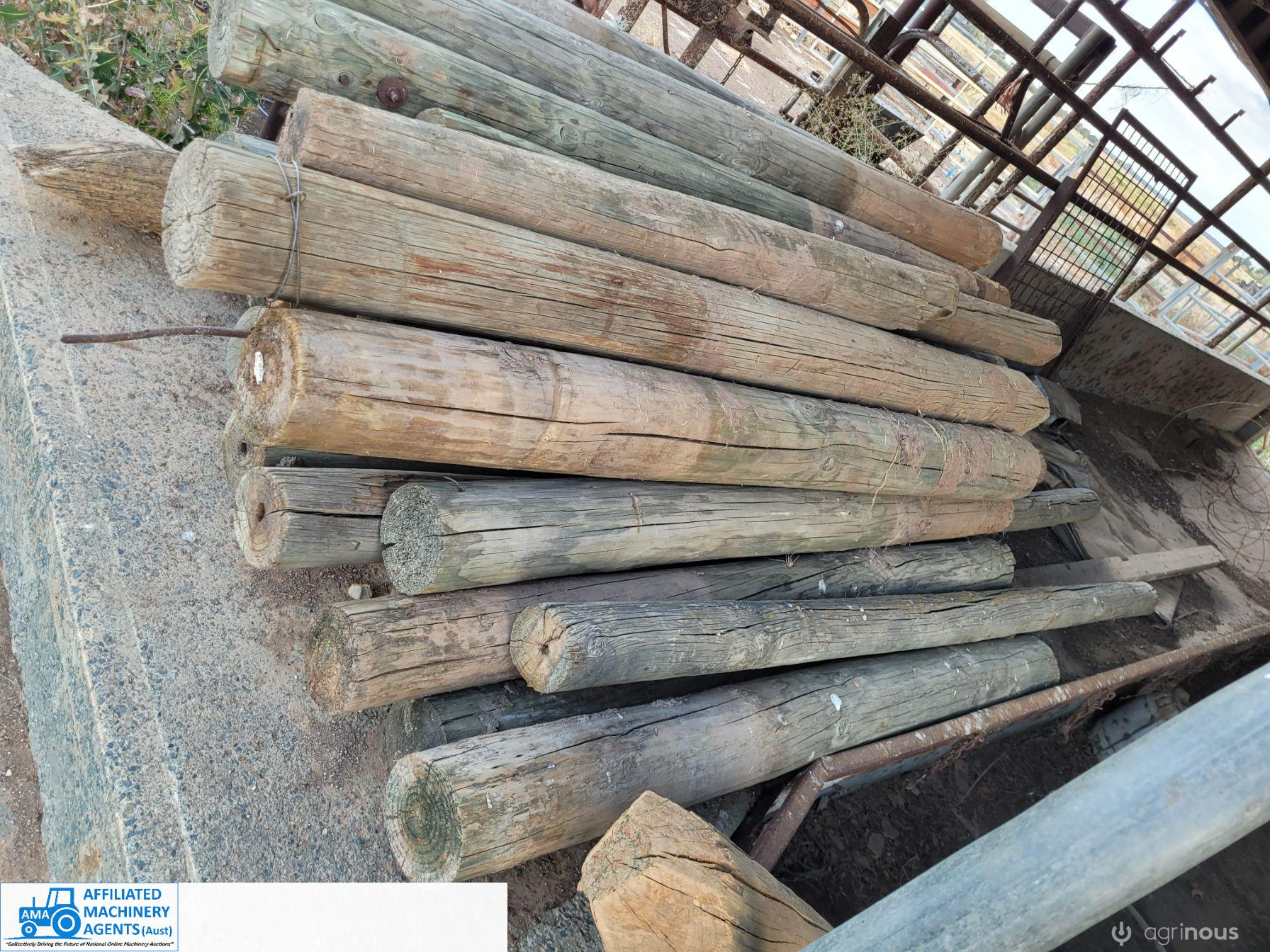 36x Assorted Pine Posts & Stays