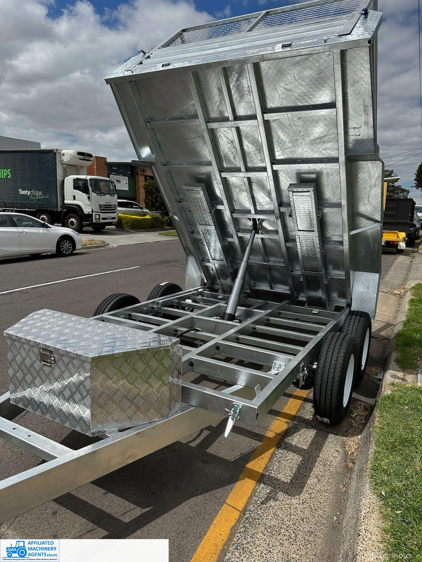 Galv. 10x6 Tipping Trailer
