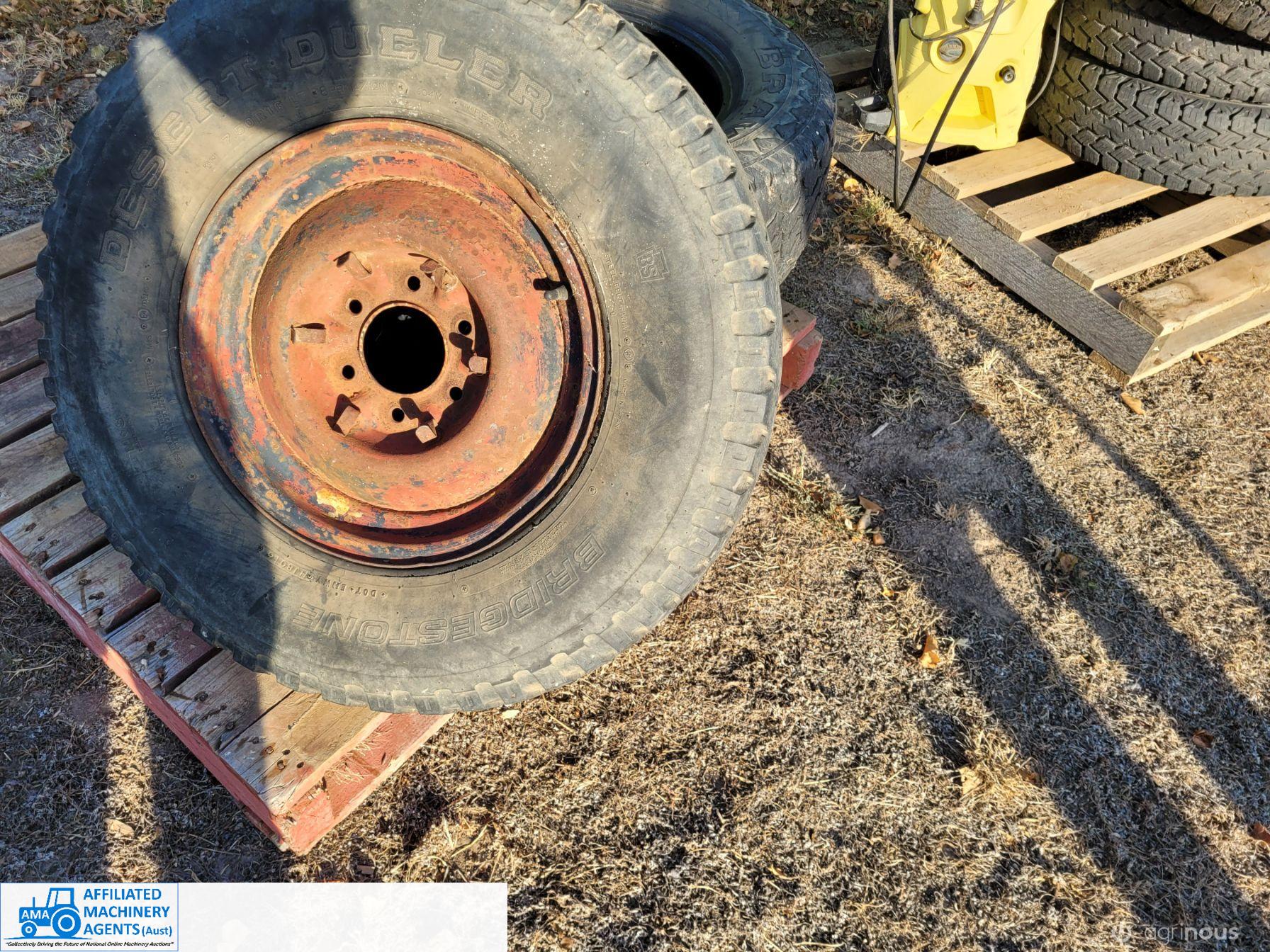 3x 16" Rims & Tyres 4x4