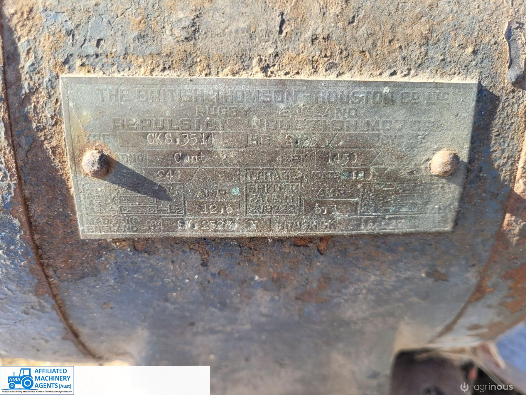 2.2 Hp Single Phase Electric Motor - photo 3