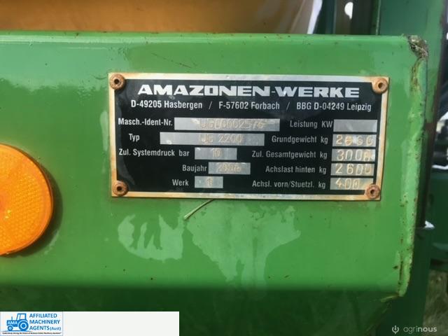 Amazone 28 metre Boomspray, pump rebuilt,good condition - photo 8