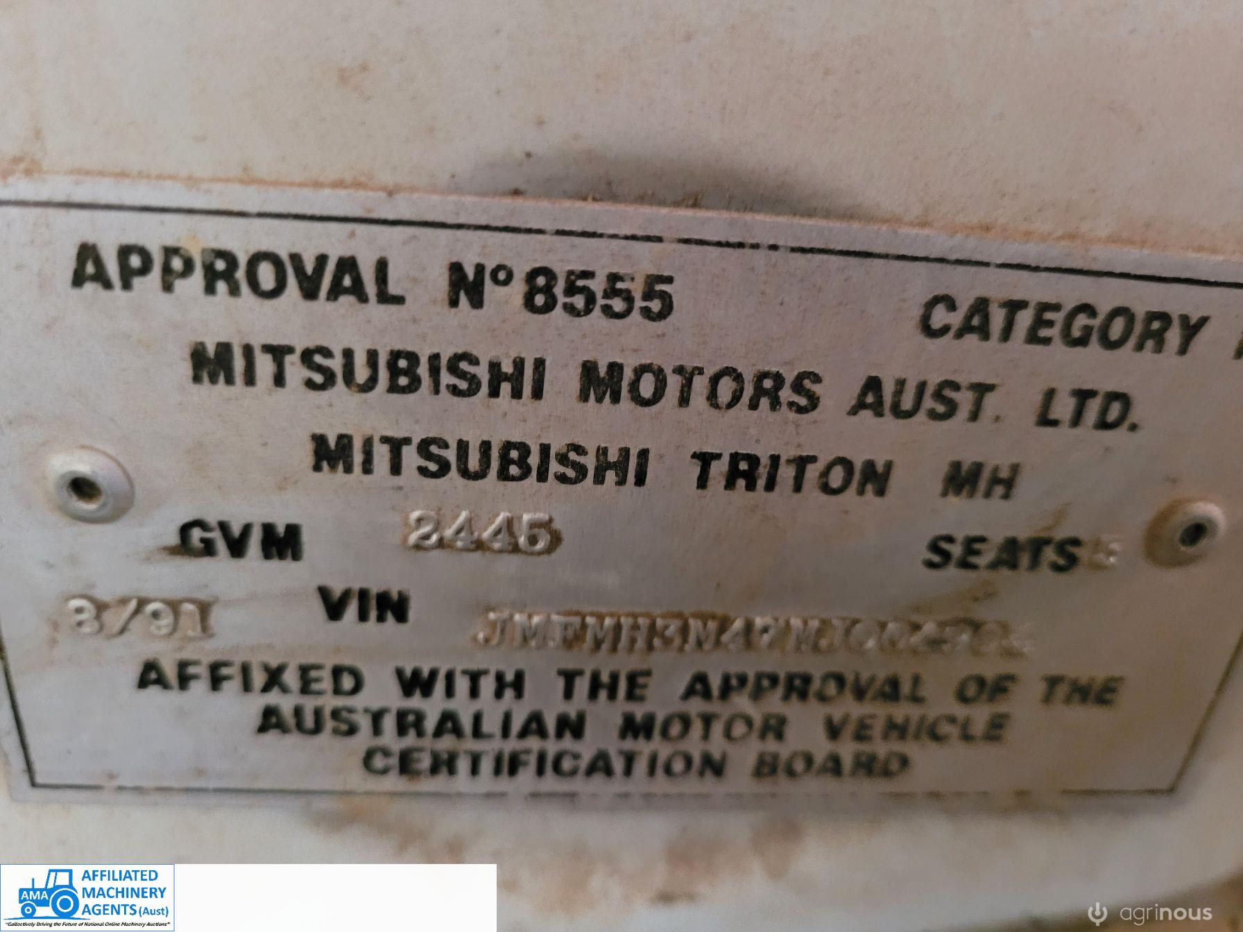 1991 Triton 2WD Farm Ute - photo 9
