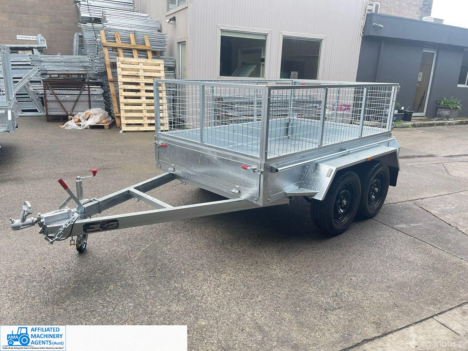 Galvanised 8x5 Tandem Trailer (As New)