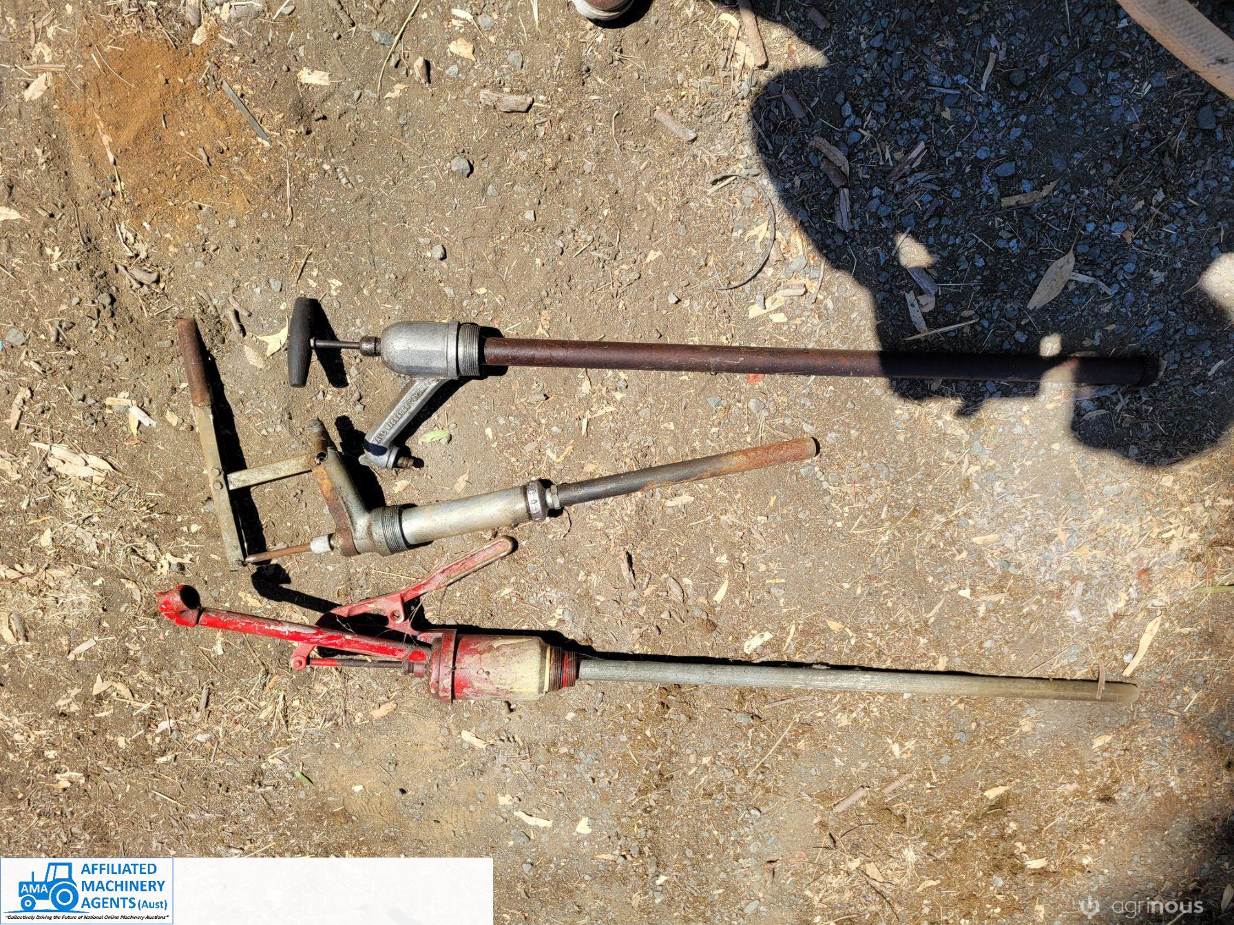 3x Oil Drum Pumps - photo 2