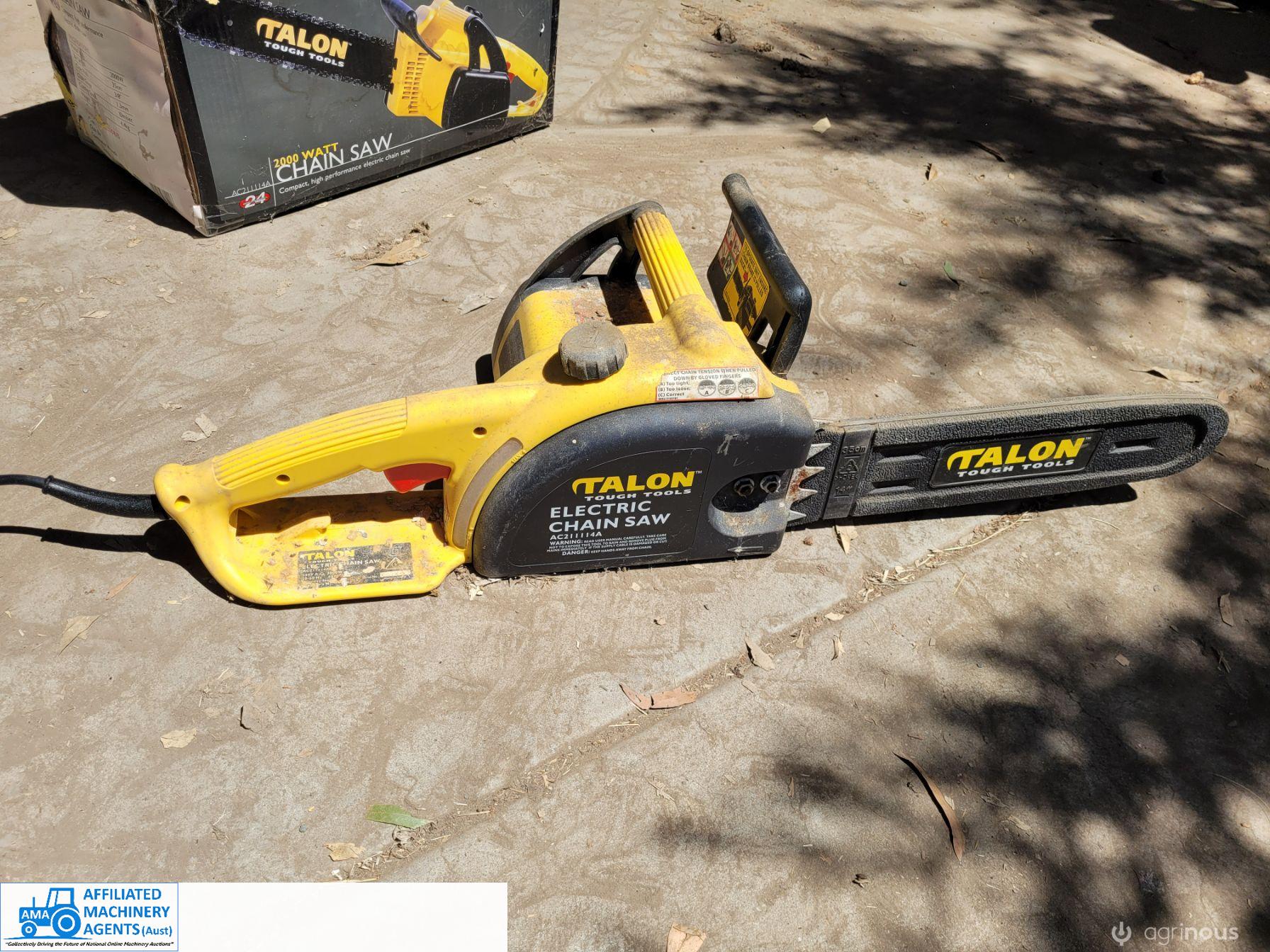 2000w Talon Electric Chainsaw ~ Never used
