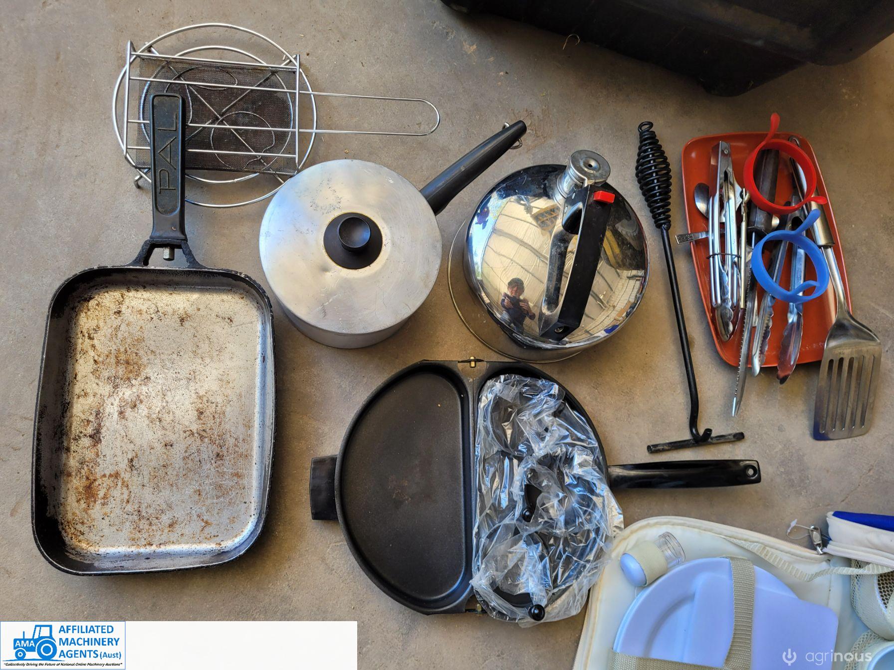 Box of Assorted Camping Equipment - photo 3