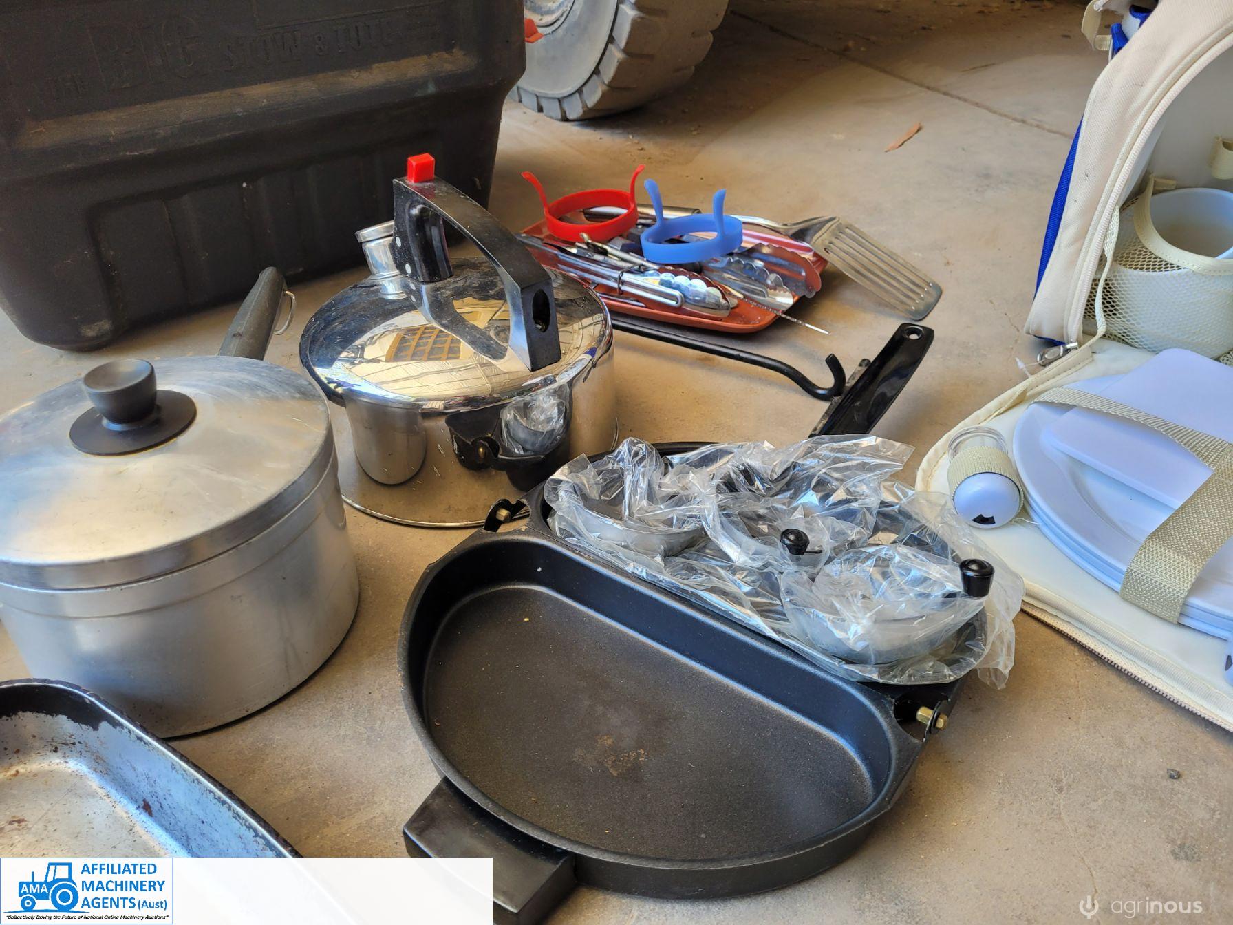 Box of Assorted Camping Equipment - photo 5