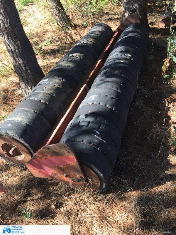 2x 10ft Solid "Fork Lift" Tyre Rollers - photo 3