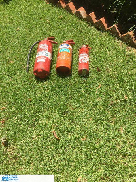 3 Fire extinguishers