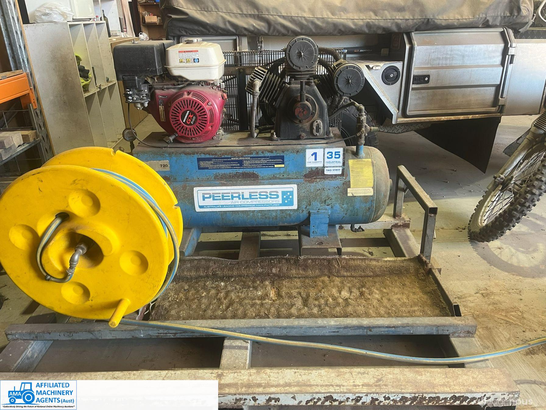 Peerless Petrol Air Compressor