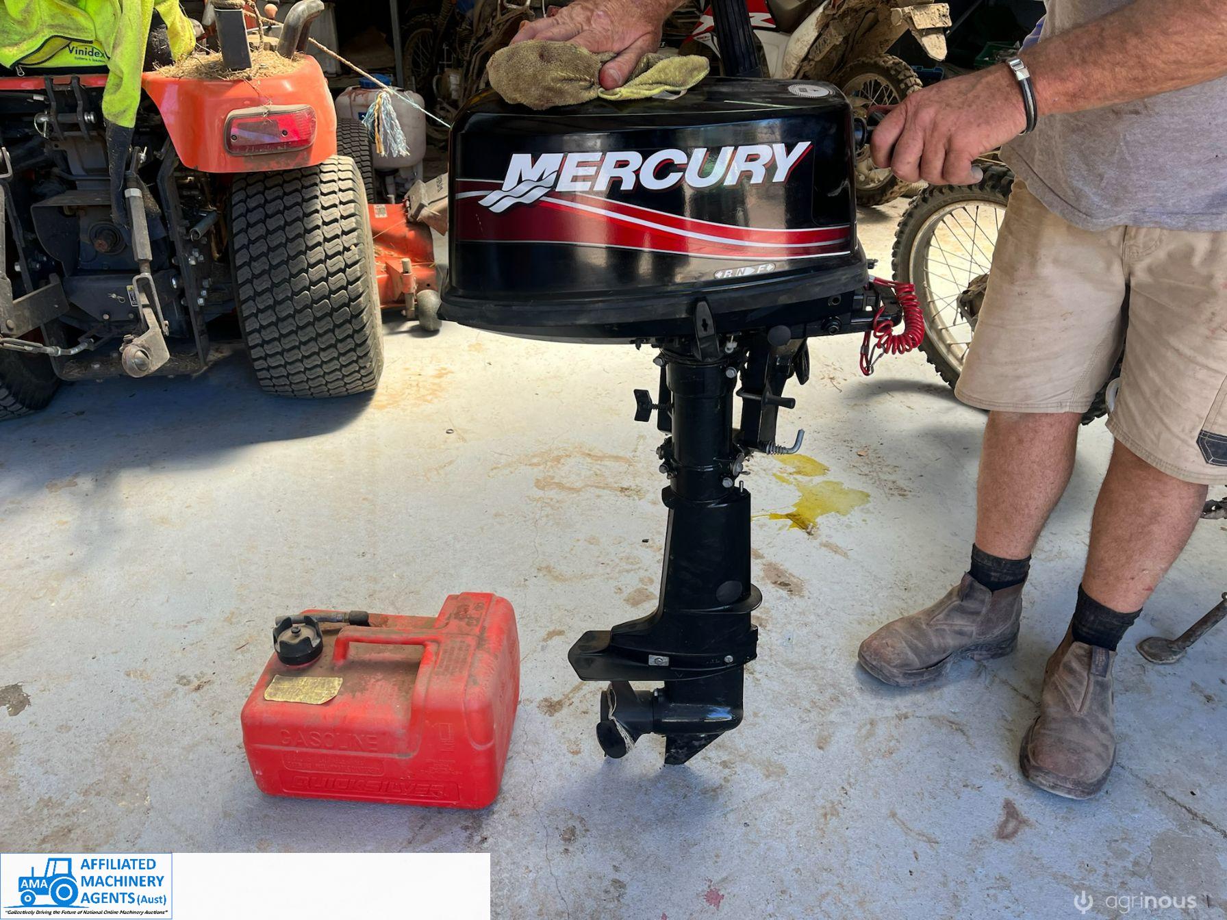 Mercury Outboard Motor (Near new)