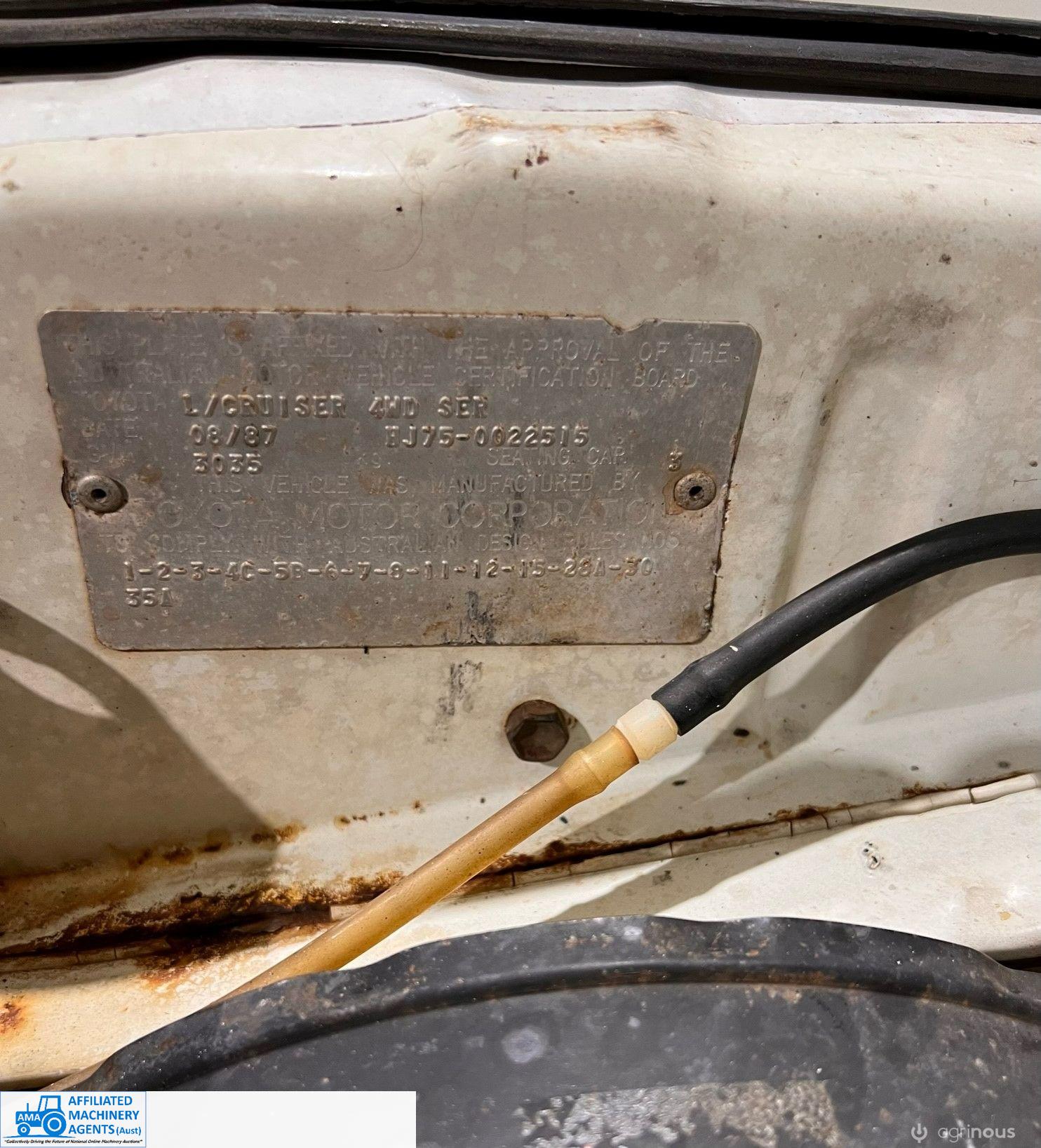 1987 Toyota Landcruiser 4x4 Tray - photo 11