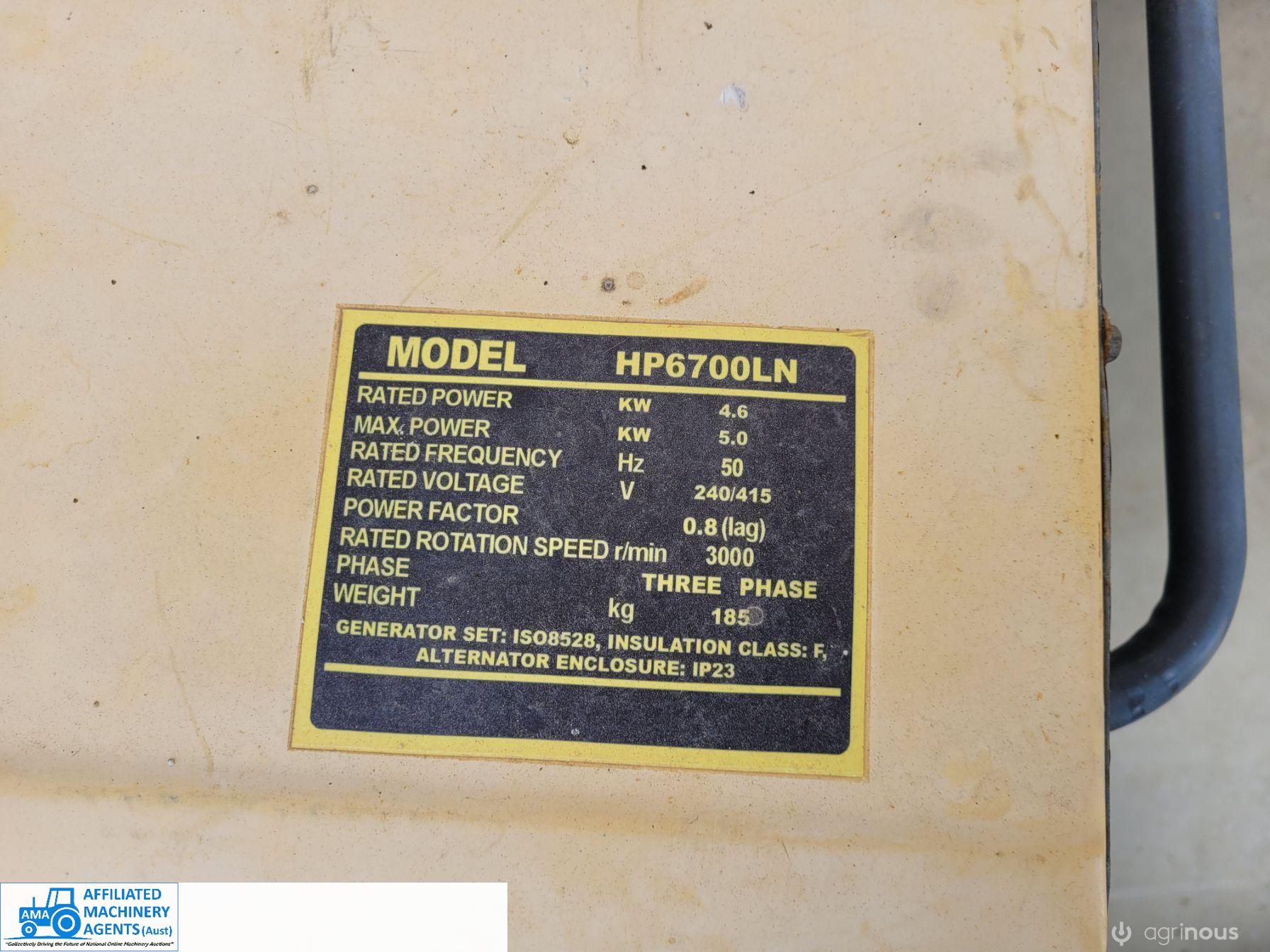Pro-Power 5 KVA Diesel 3 Phase Generator - photo 8