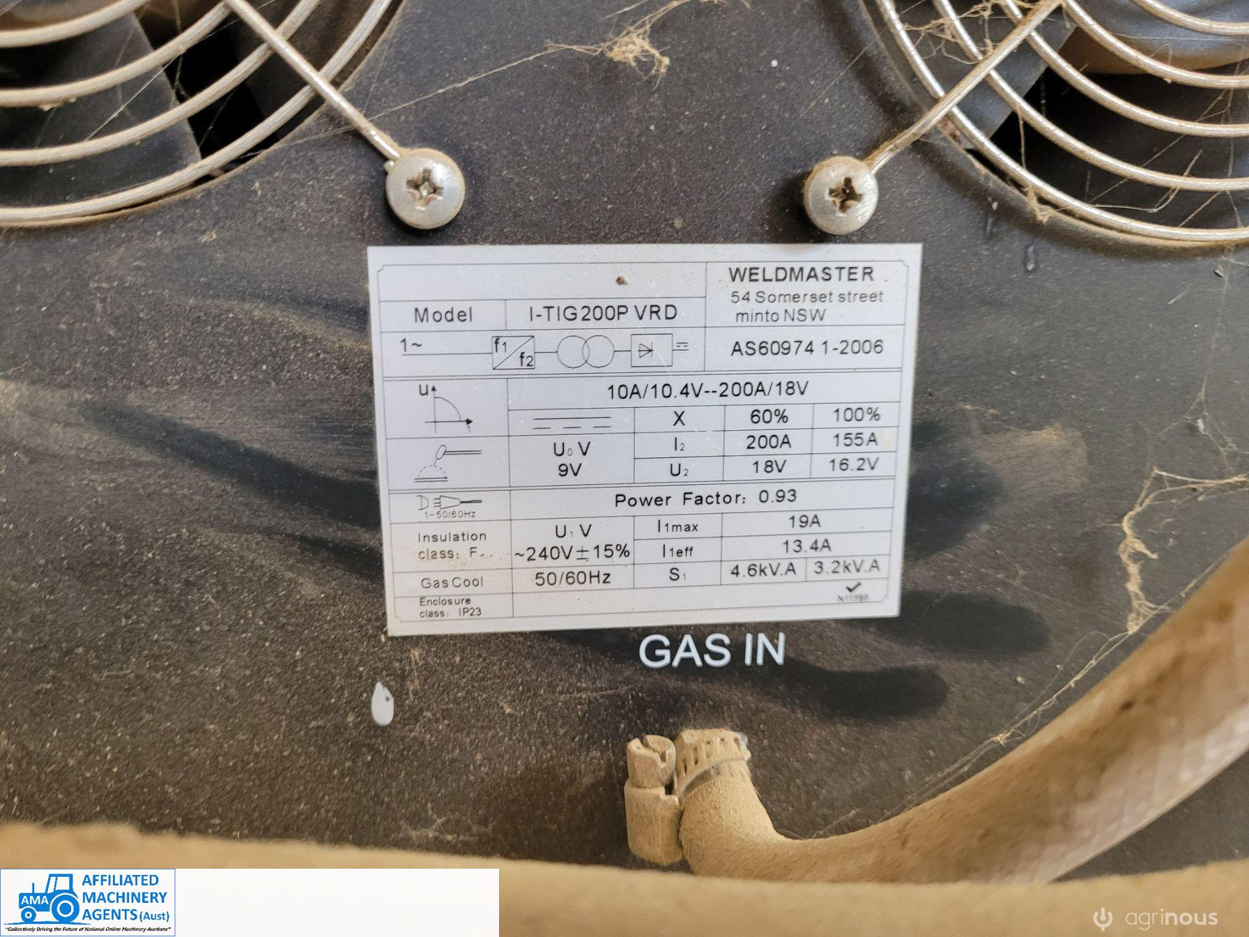 Weldmaster TIG 200P URD - photo 9