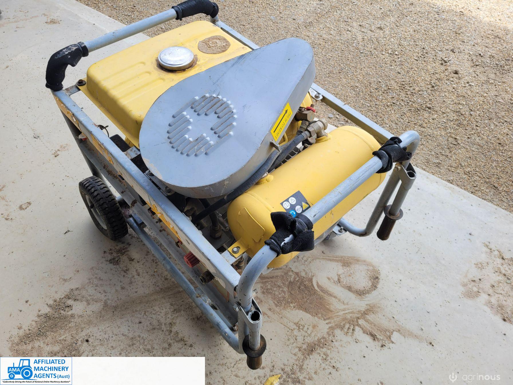 Petrol Air Compressor on Trolley - photo 3