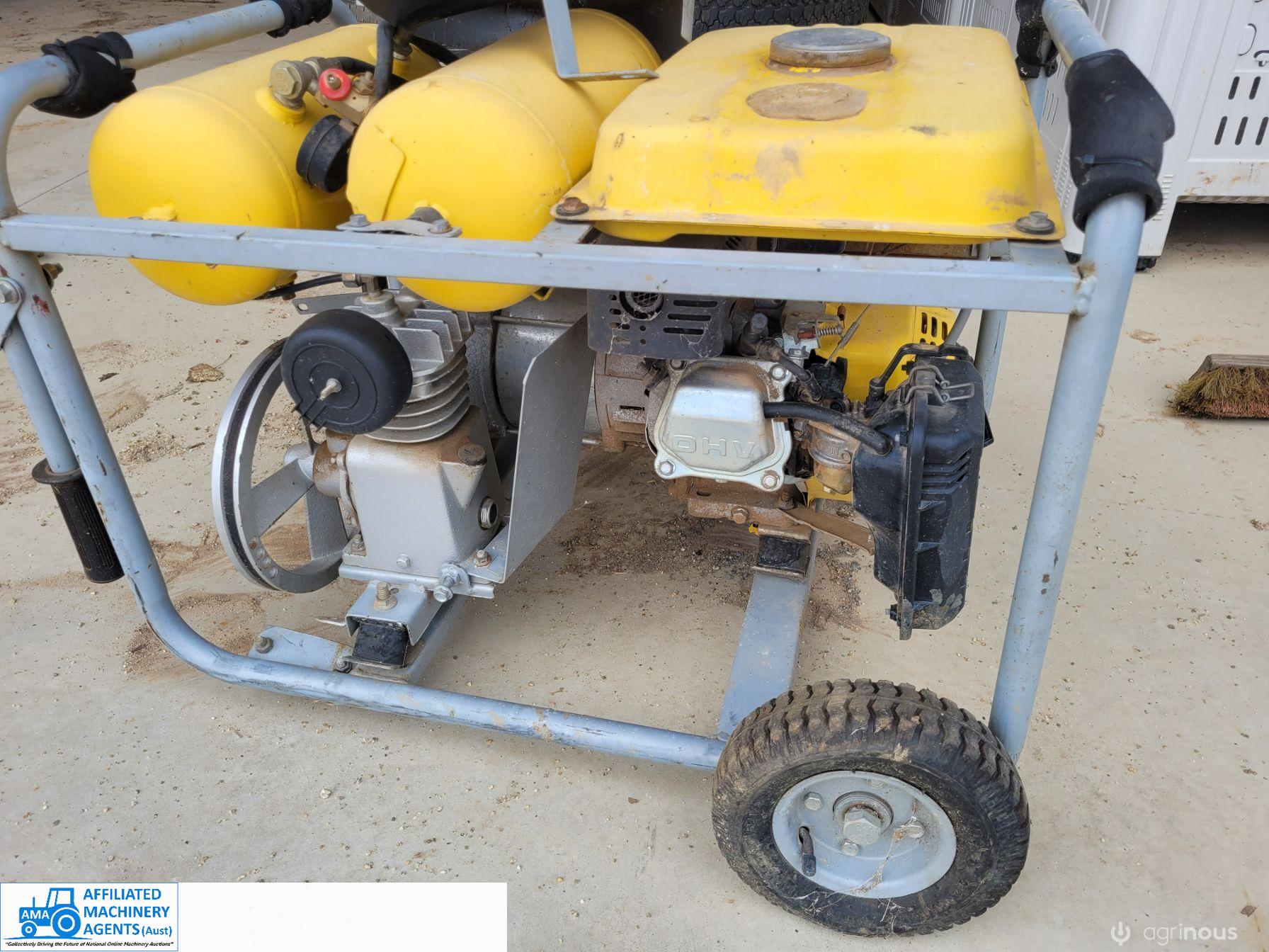 Petrol Air Compressor on Trolley - photo 5