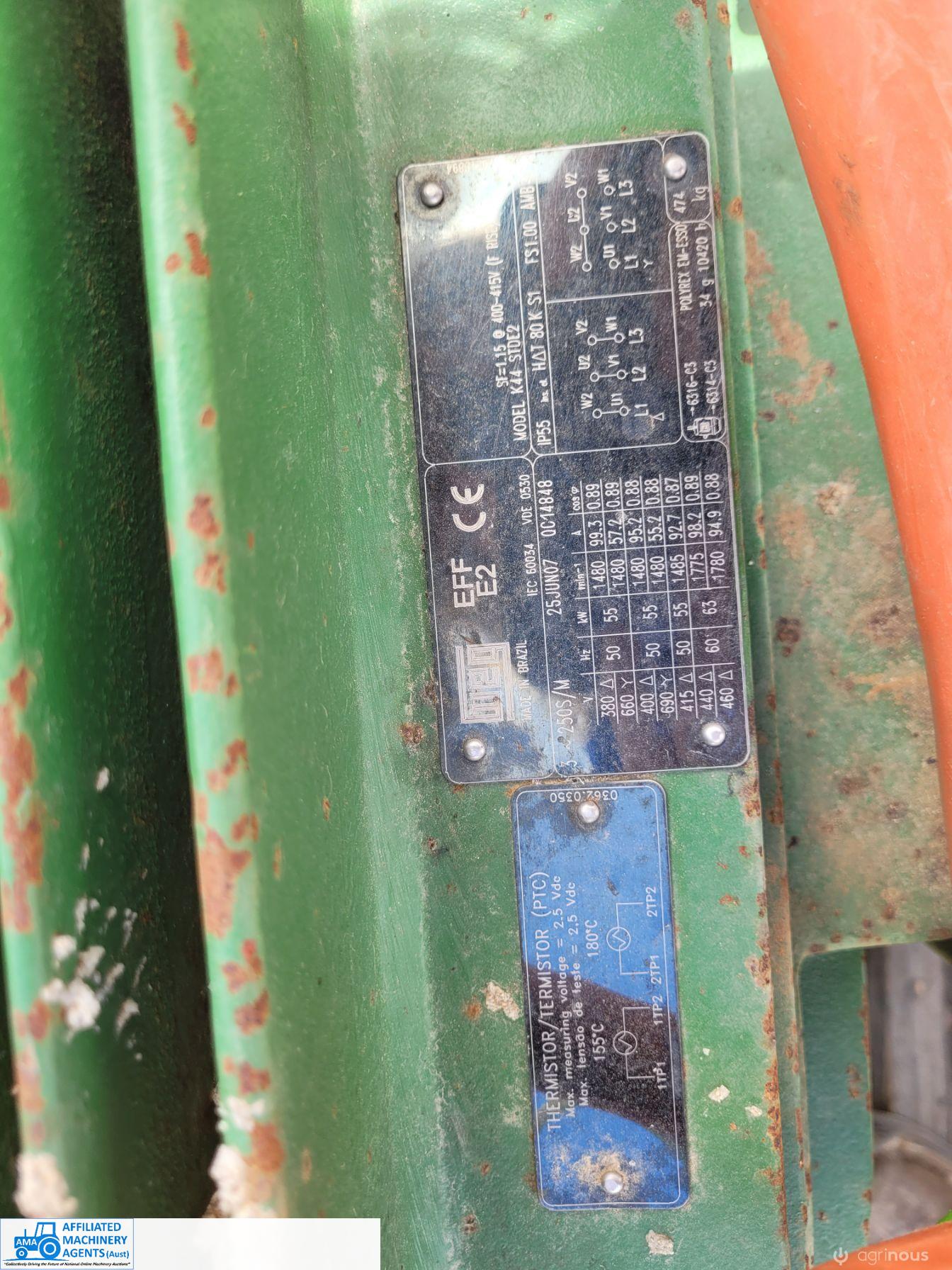 3 Phase 63 Kw (85 Hp) Industrial Pump Motor - photo 9