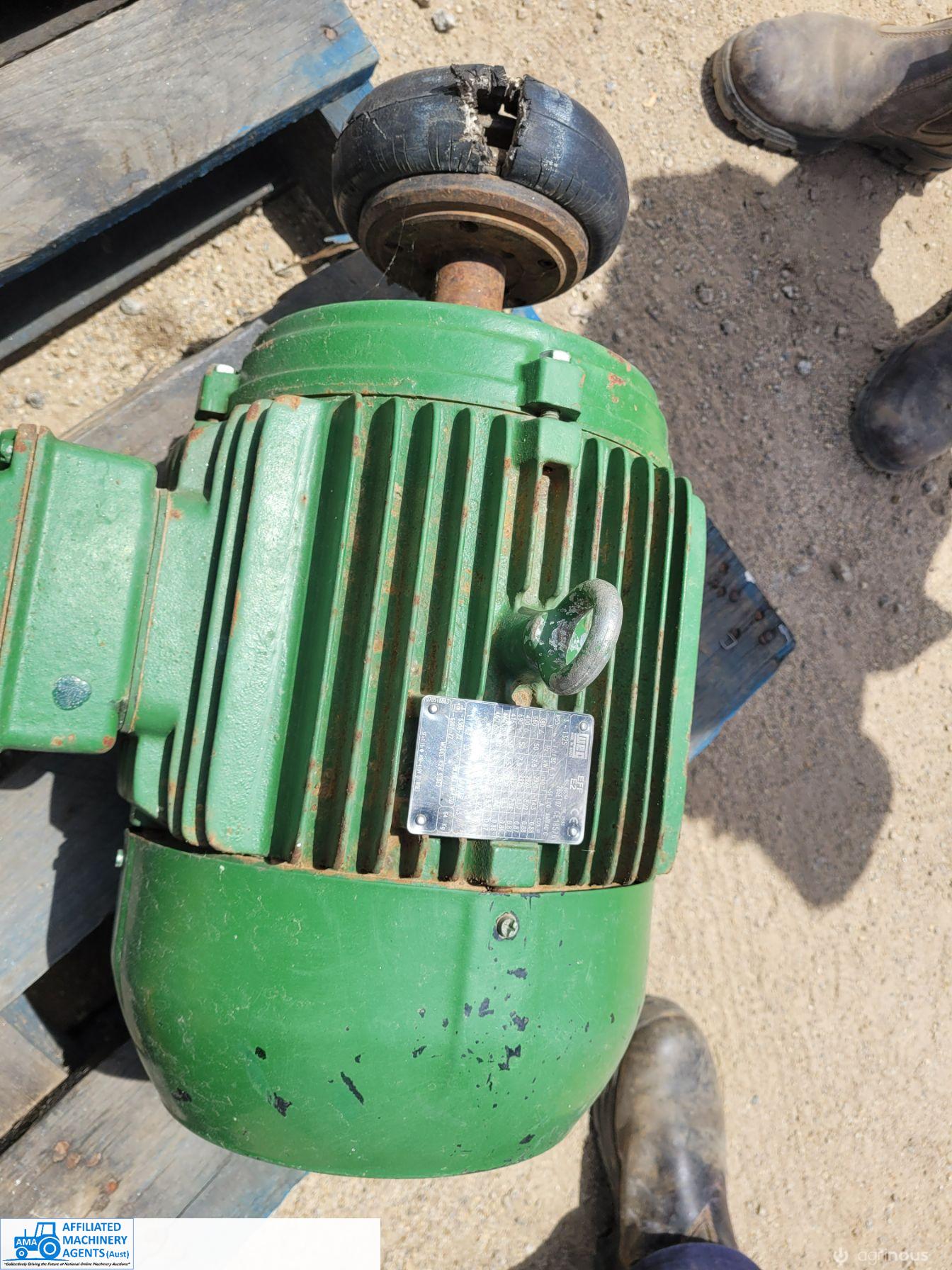 3 Phase 8.5 Kw (11.4 Hp) Industrial Electric Motor - photo 3