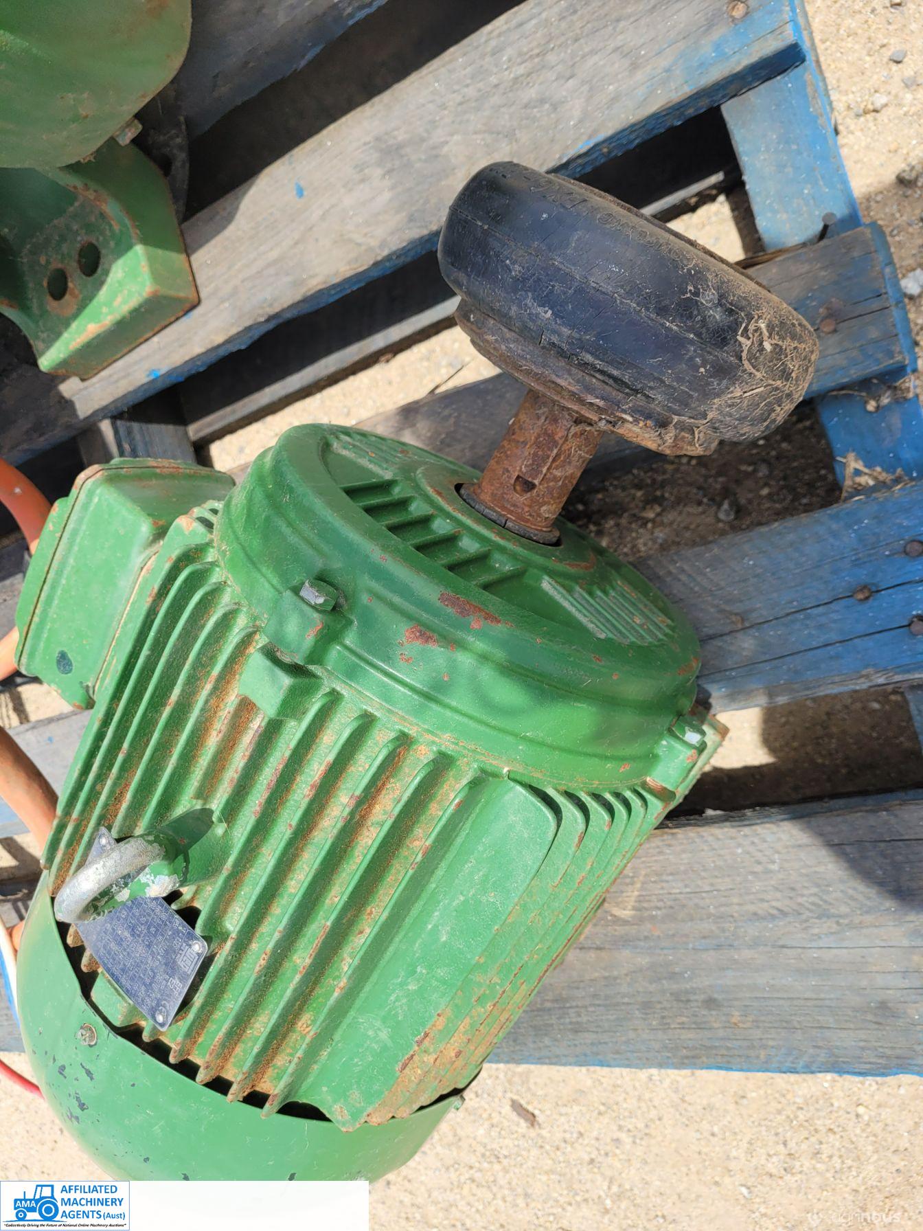 3 Phase 8.5 Kw (11.4 Hp) Industrial Electric Motor - photo 5