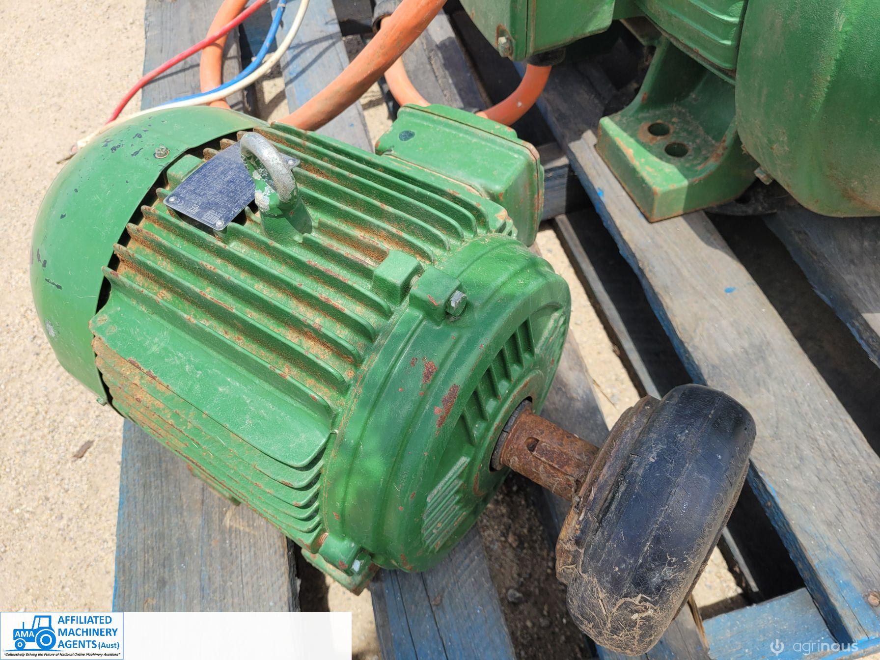 3 Phase 8.5 Kw (11.4 Hp) Industrial Electric Motor - photo 6