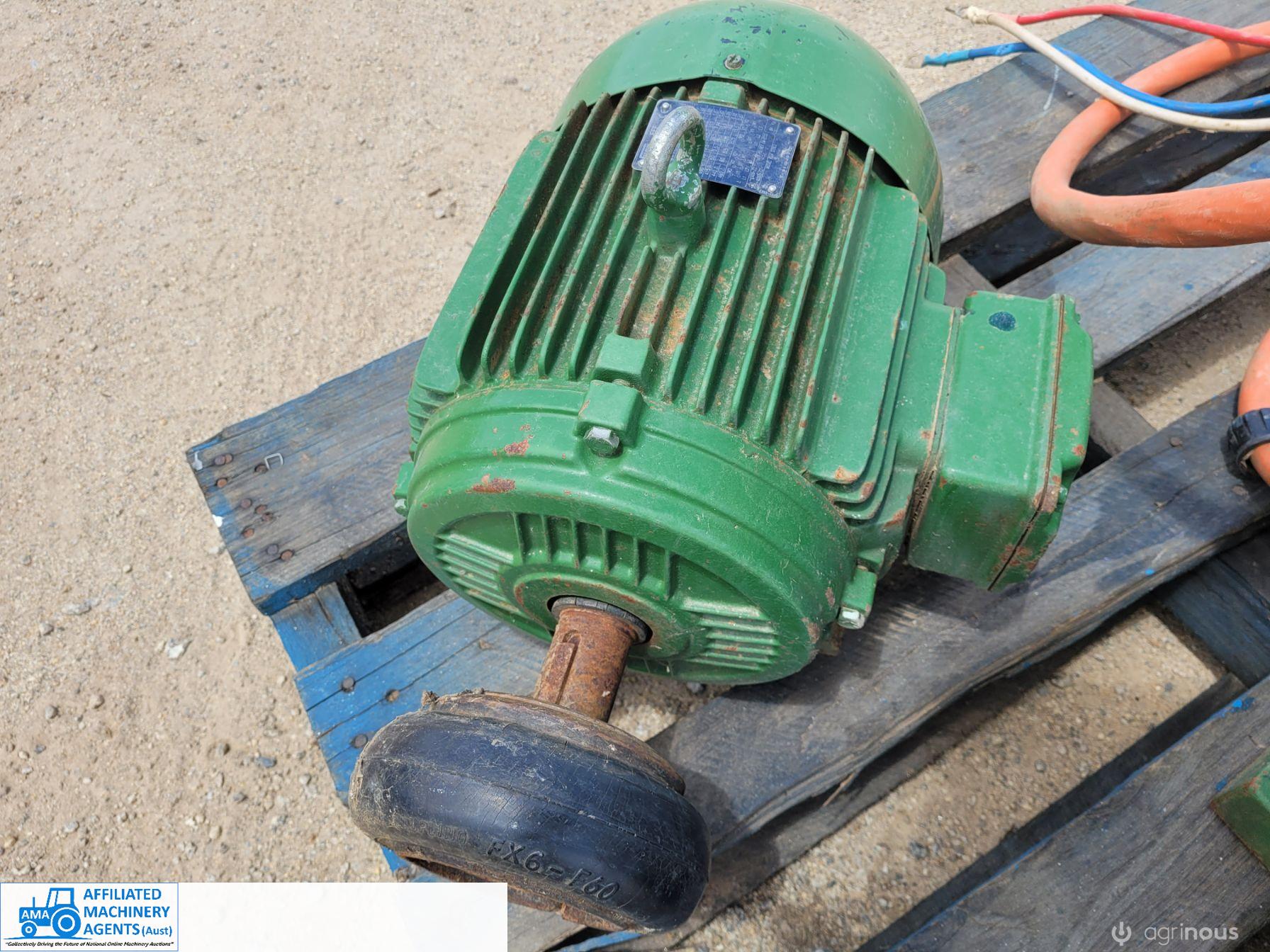 3 Phase 8.5 Kw (11.4 Hp) Industrial Electric Motor