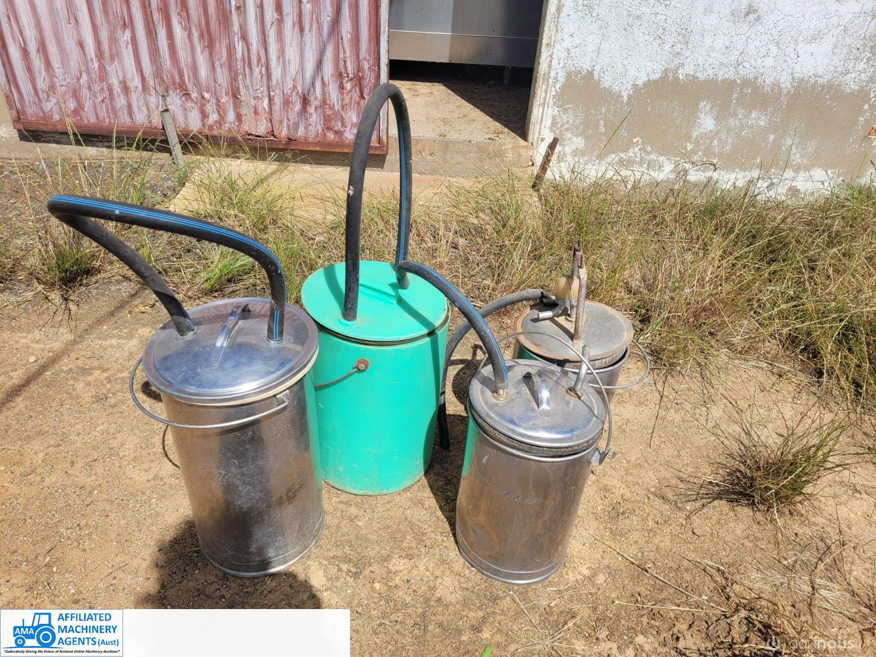 4x Dairy Test Buckets