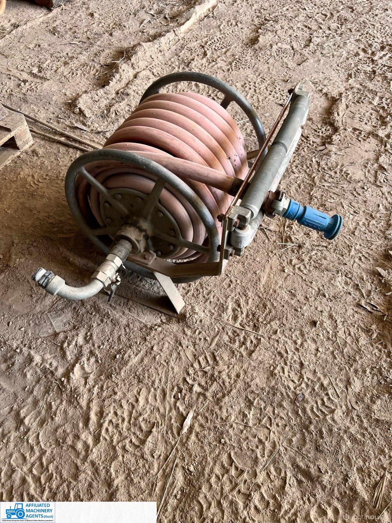 Hose Reel with 1" High Pressure Hose & Nozzle - photo 2