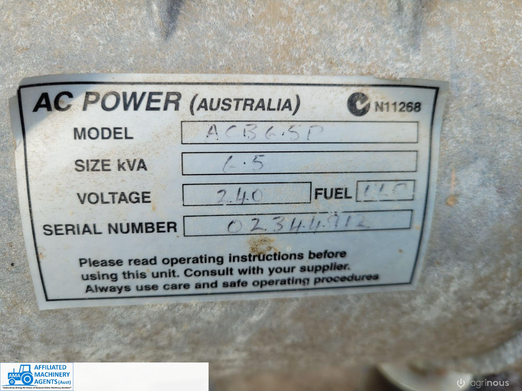 6.5 KVA Generator with 13.5Hp Vanguard - photo 5